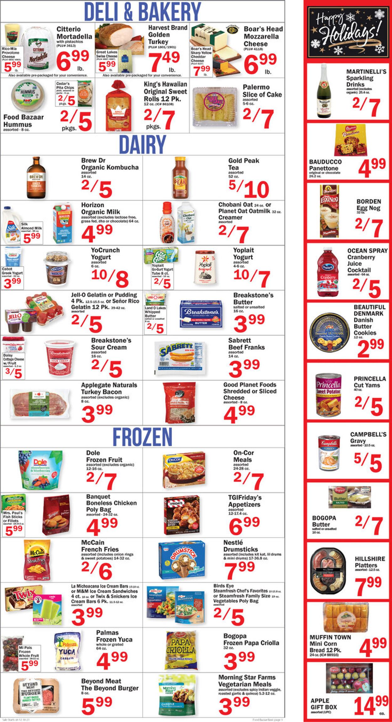 Food Bazaar Weekly Ad Circular - valid 12/30-01/05/2022 (Page 3)