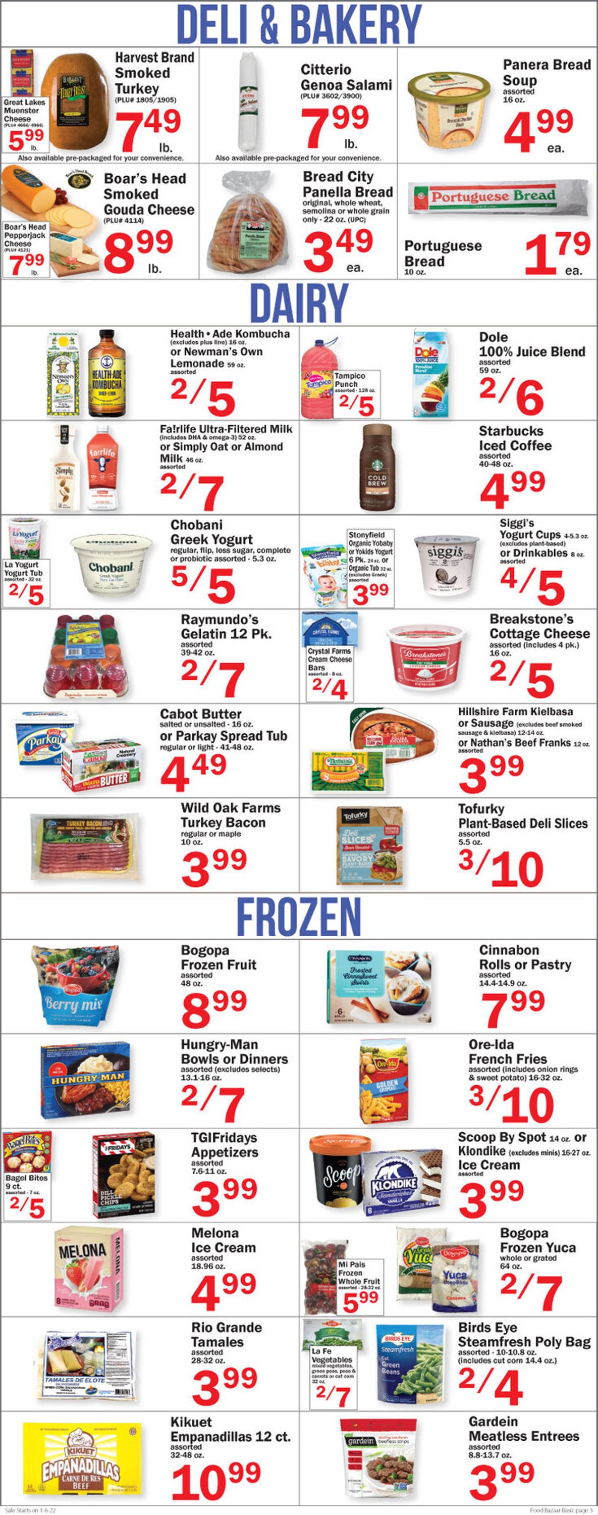 Food Bazaar Weekly Ad Circular - valid 01/06-01/12/2022 (Page 3)