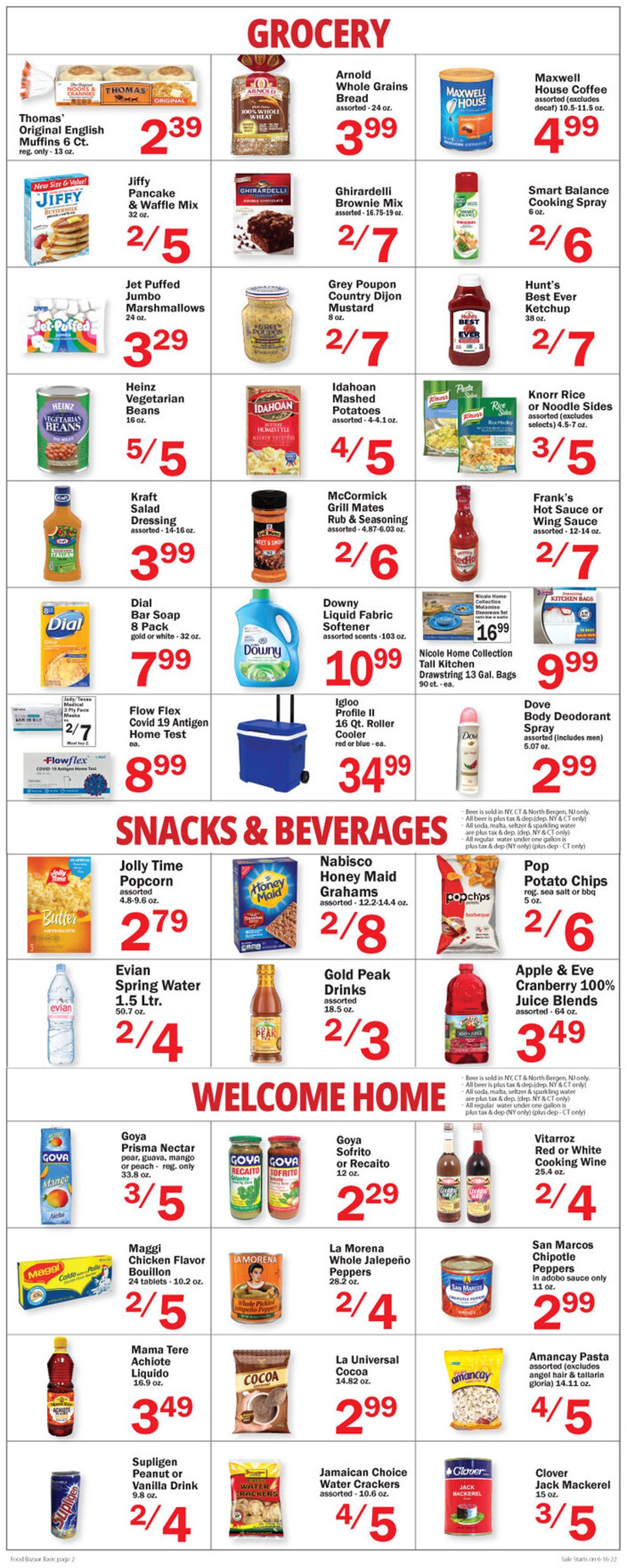 Food Bazaar Weekly Ad Circular - valid 06/16-06/22/2022 (Page 2)