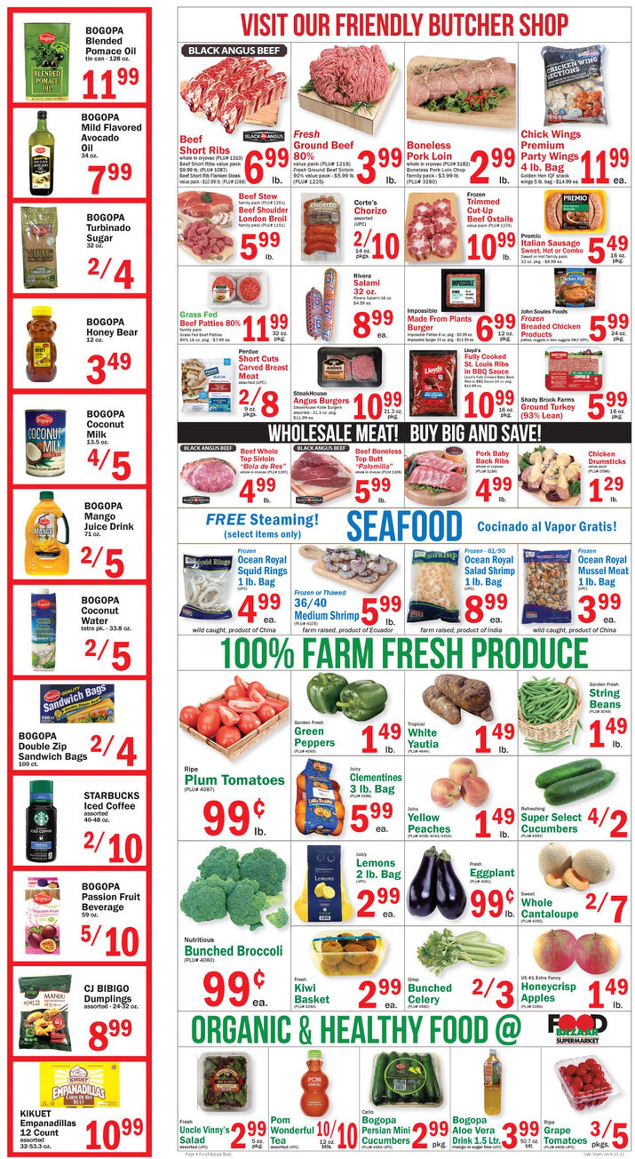 Food Bazaar Weekly Ad Circular - valid 08/25-08/31/2022 (Page 4)