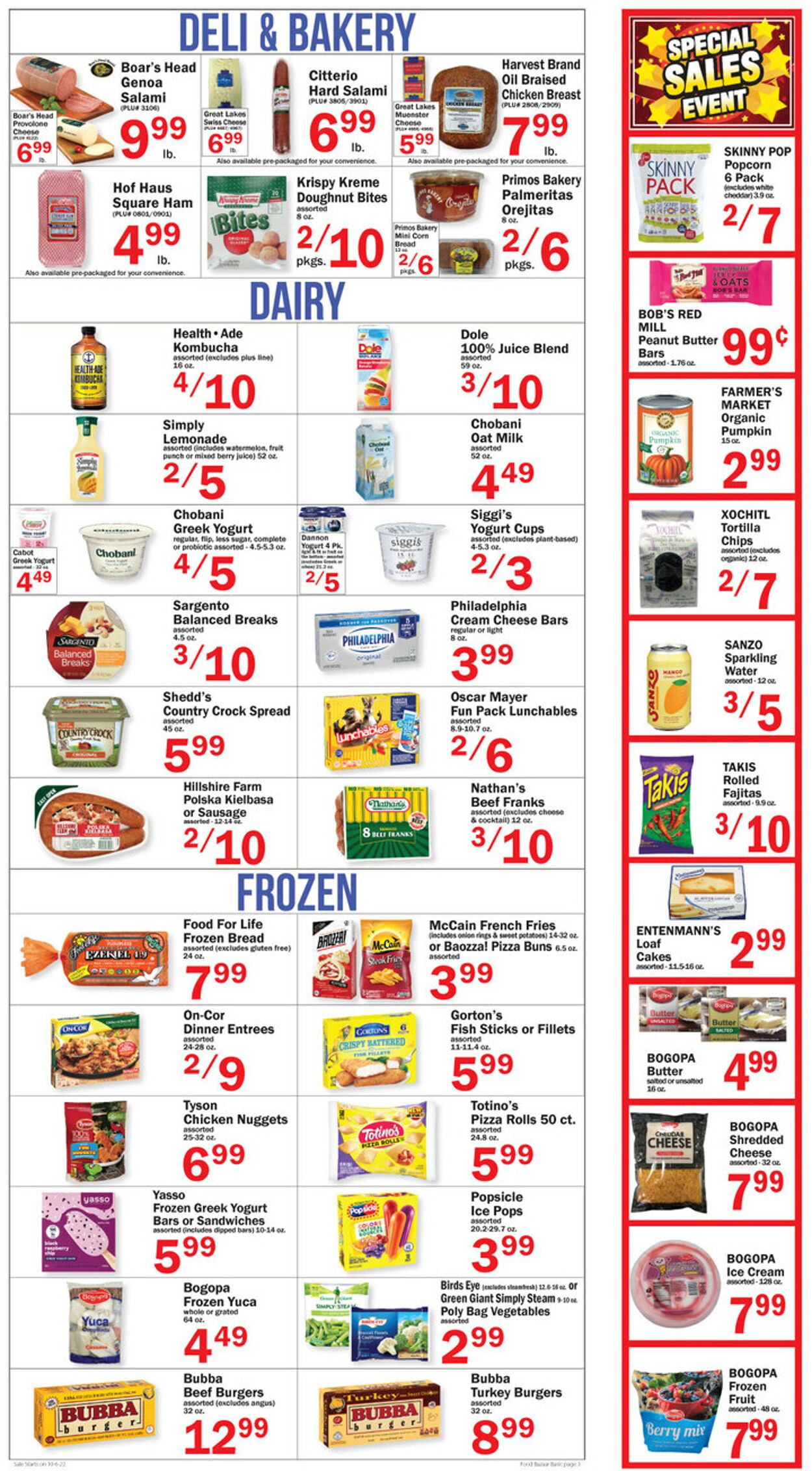 Food Bazaar Weekly Ad Circular - valid 10/06-10/12/2022 (Page 3)