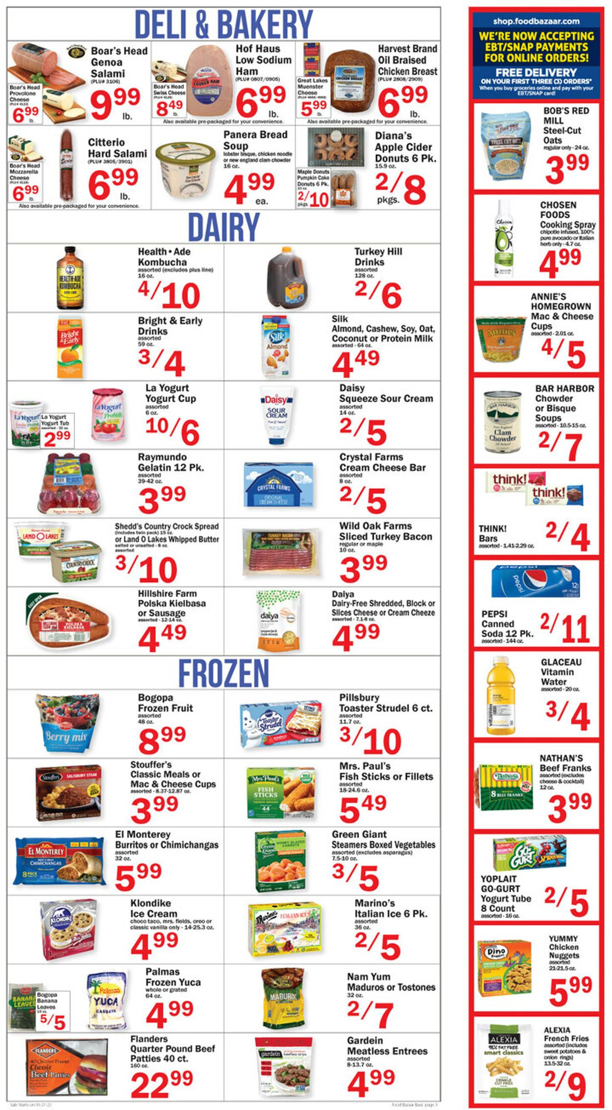 Food Bazaar Weekly Ad Circular - valid 10/27-11/02/2022 (Page 3)