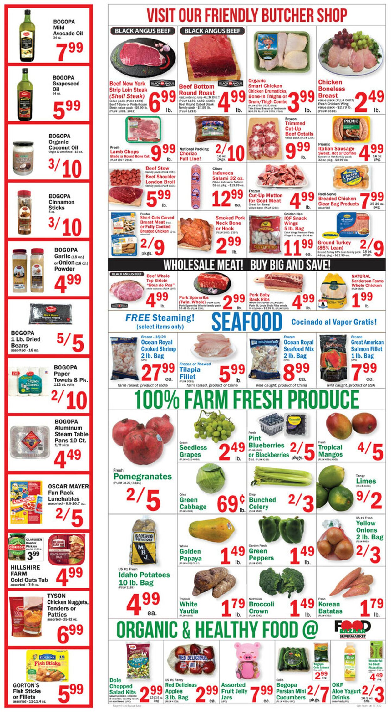 Food Bazaar Weekly Ad Circular - valid 11/03-11/11/2022 (Page 4)