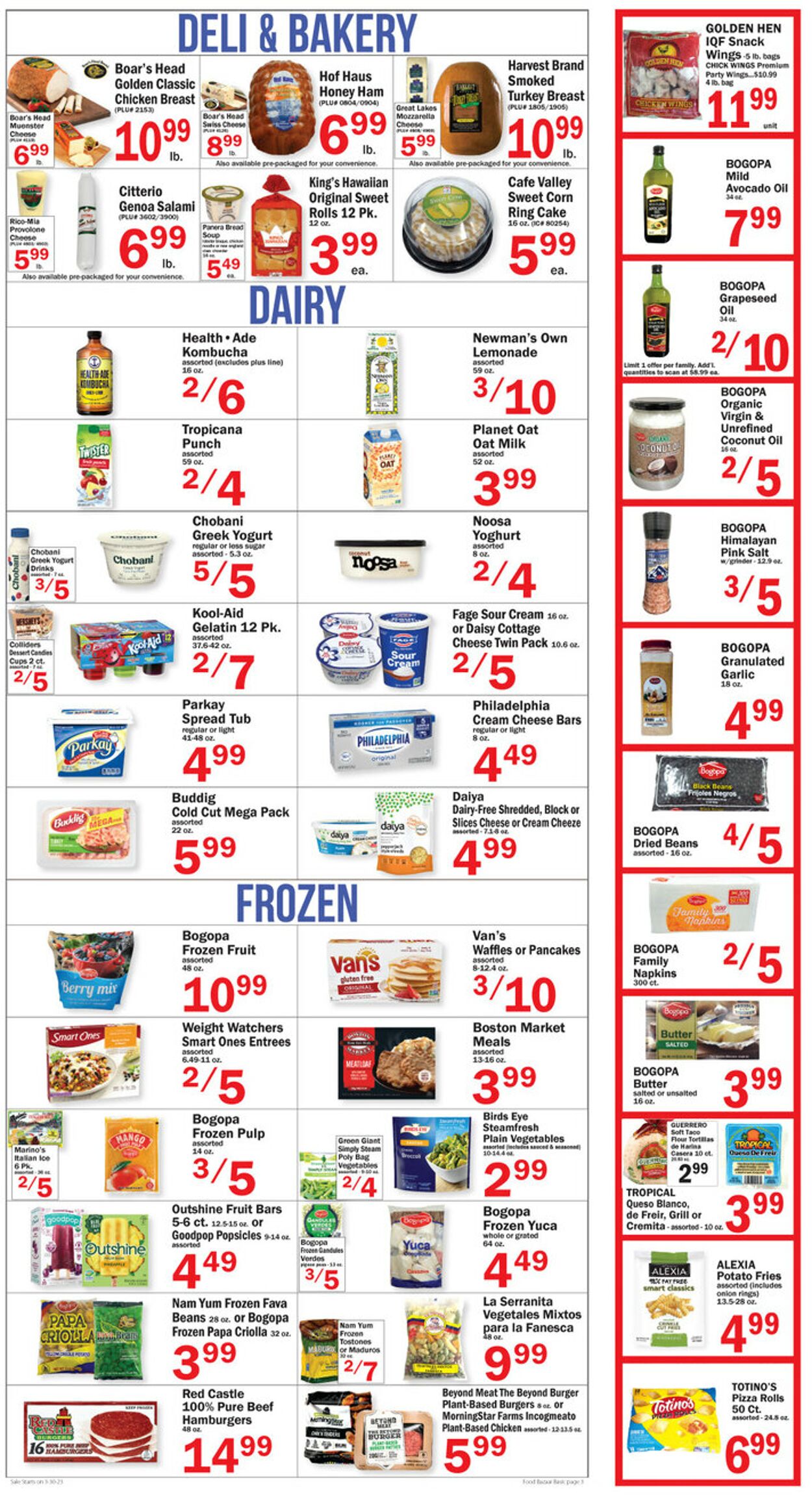 Food Bazaar Weekly Ad Circular - valid 03/30-04/05/2023 (Page 3)