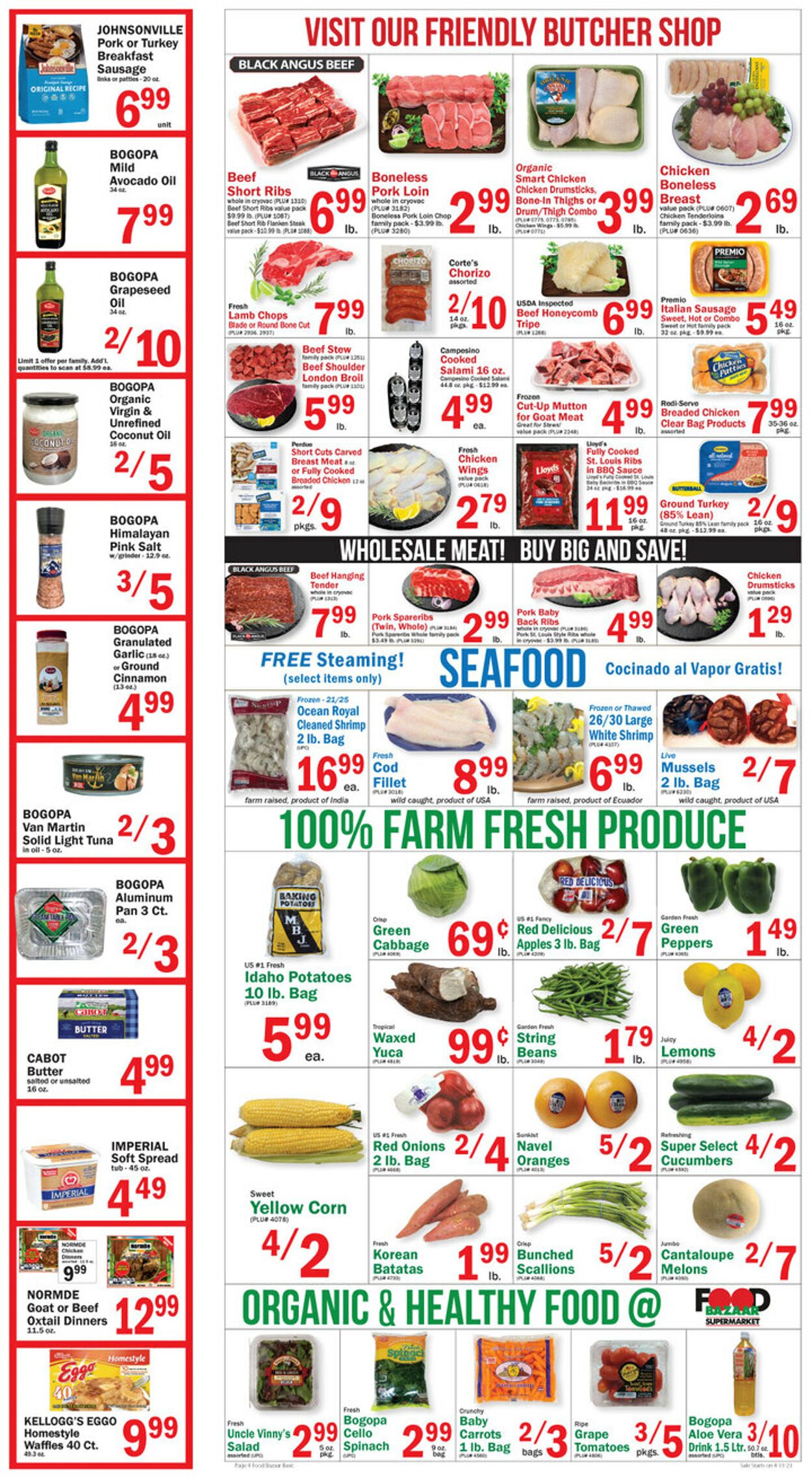 Food Bazaar Weekly Ad Circular - valid 04/13-04/20/2023 (Page 4)