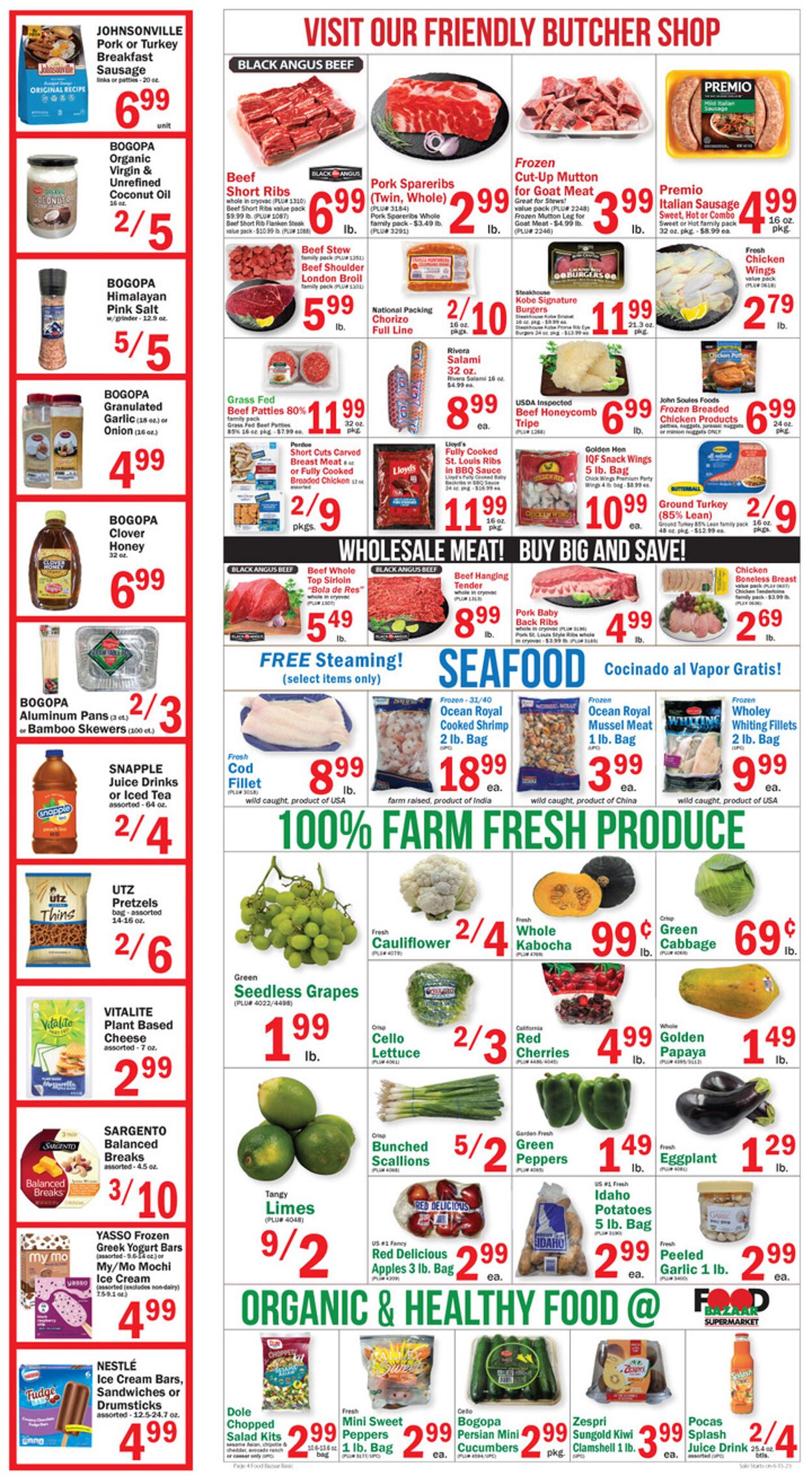 Food Bazaar Weekly Ad Circular - valid 06/15-06/22/2023 (Page 4)