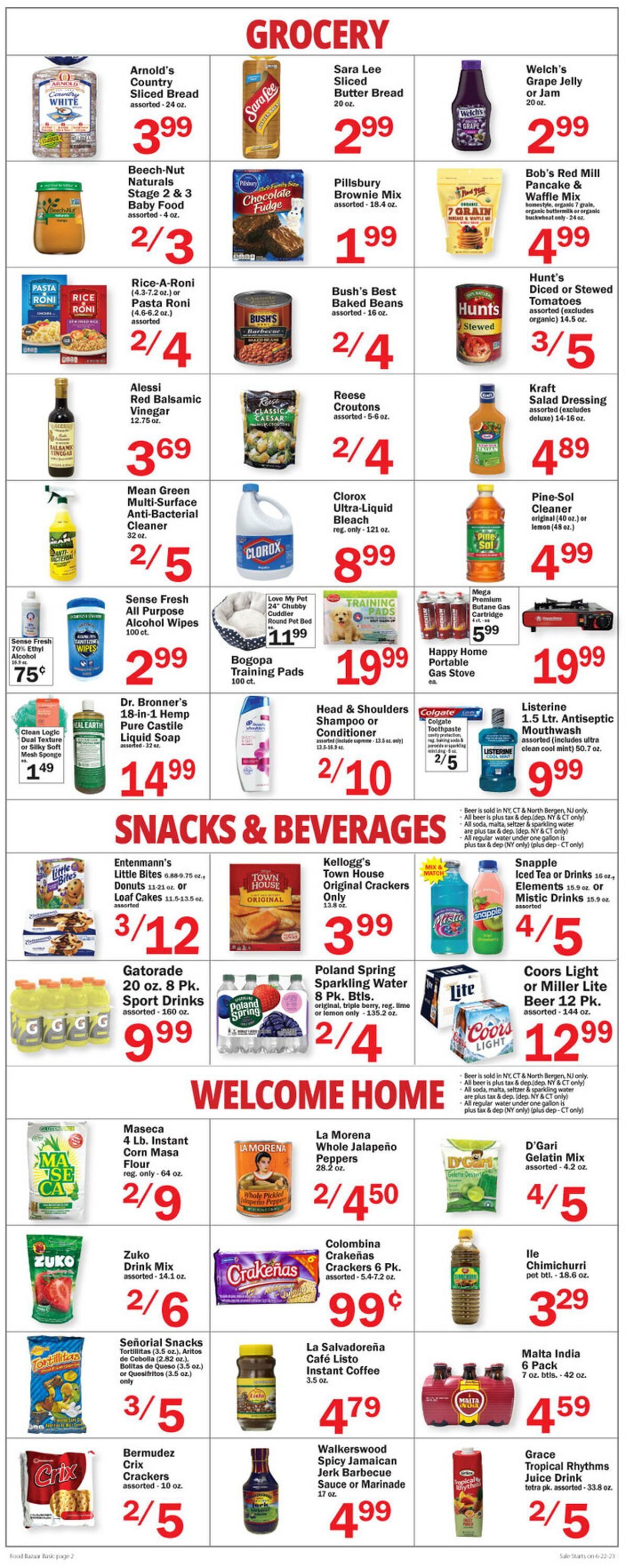 Food Bazaar Weekly Ad Circular - valid 06/22-06/29/2023 (Page 2)