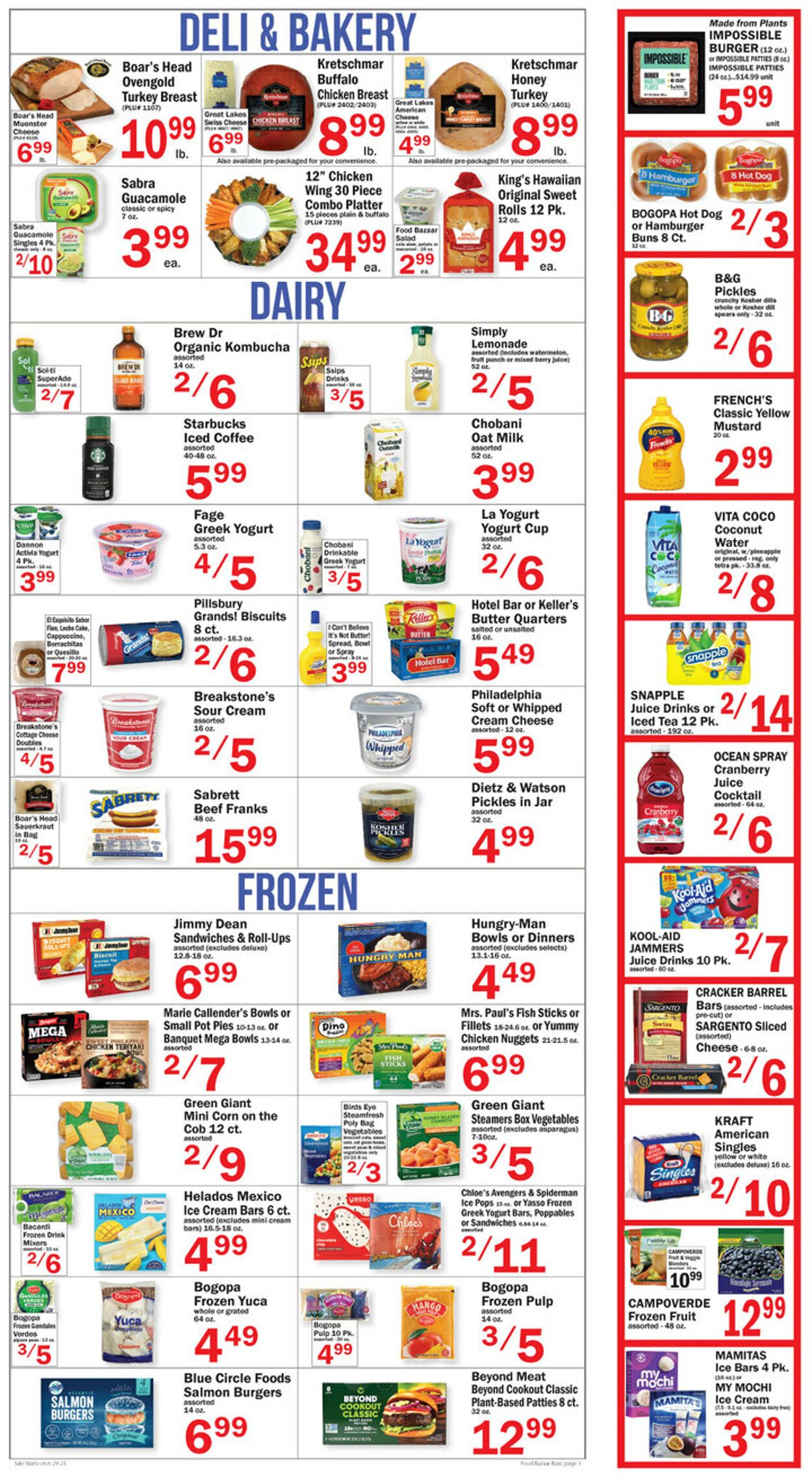 Food Bazaar Weekly Ad Circular - valid 06/29-07/06/2023 (Page 3)