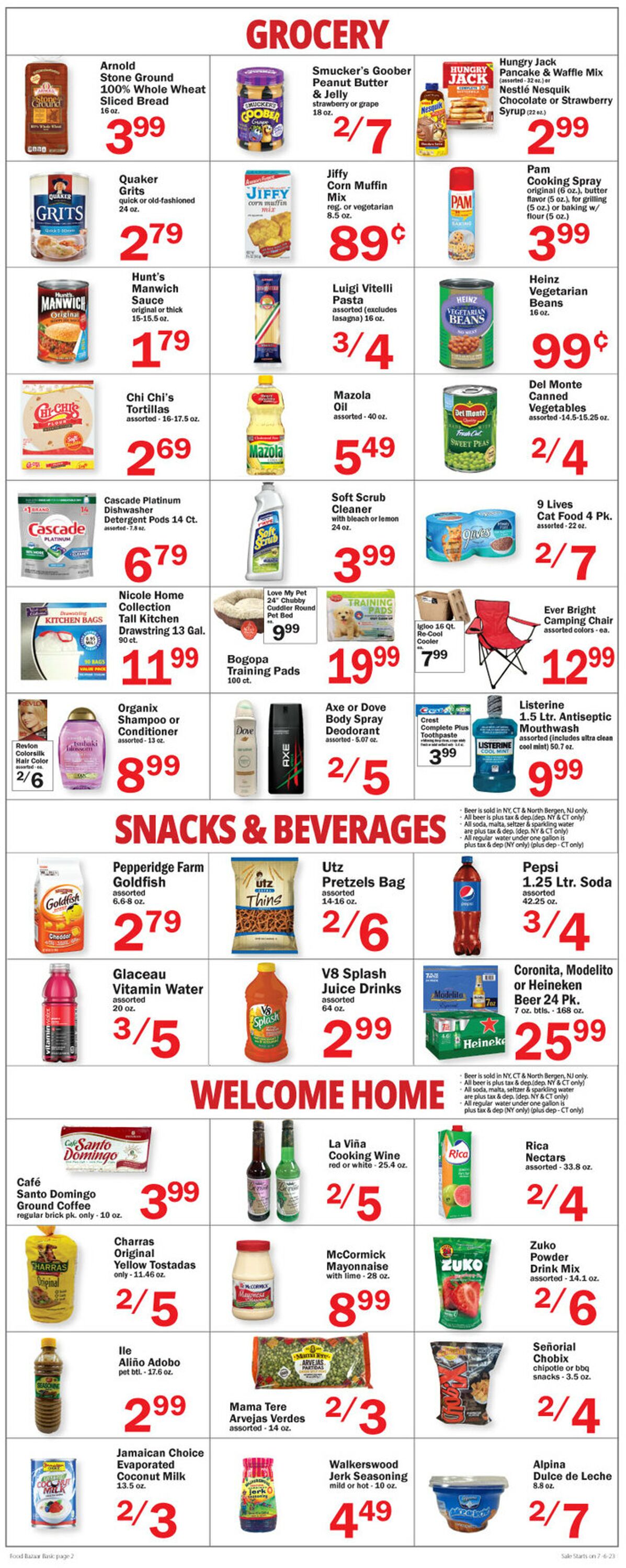 Food Bazaar Weekly Ad Circular - valid 07/06-07/13/2023 (Page 2)
