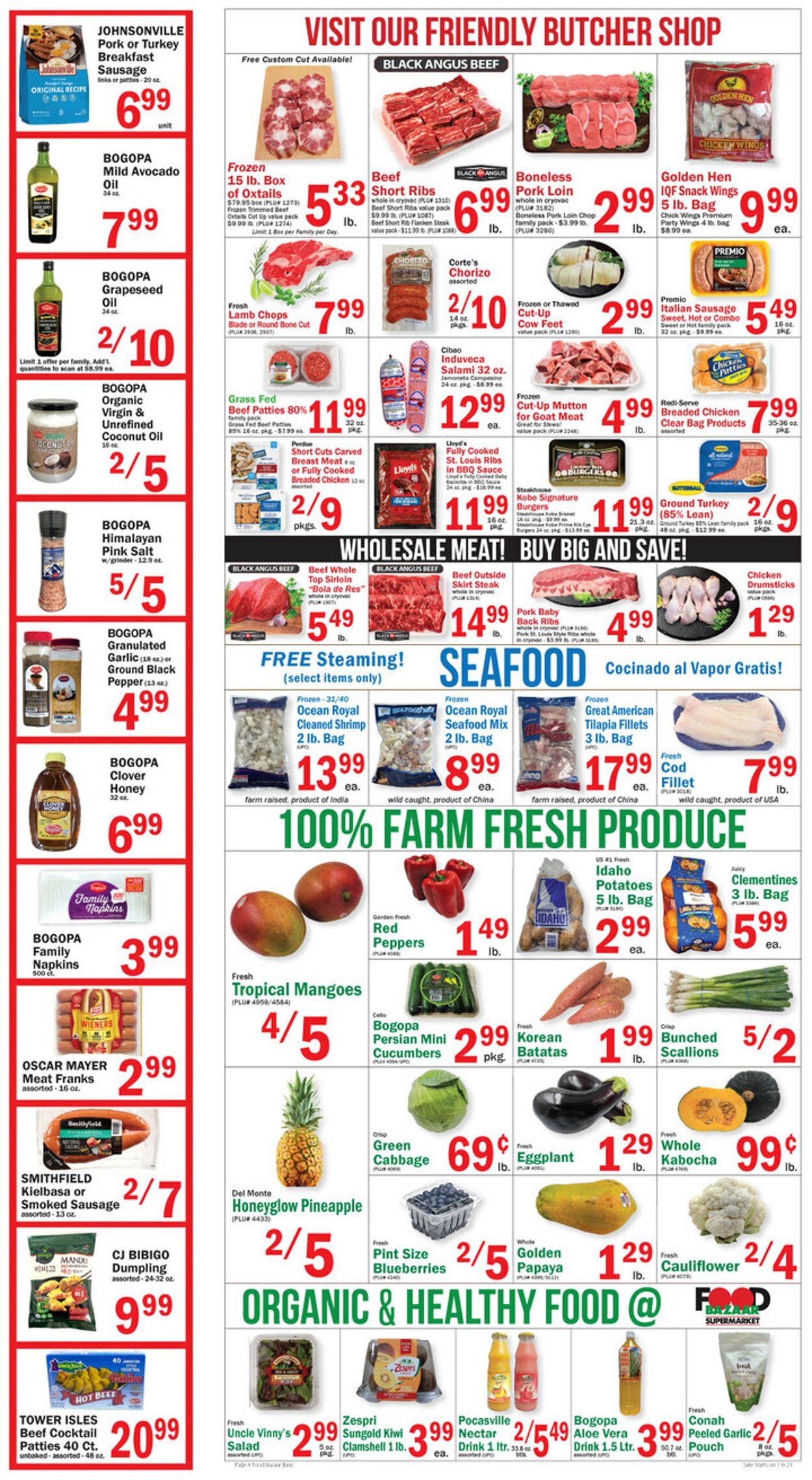 Food Bazaar Weekly Ad Circular - valid 07/06-07/13/2023 (Page 4)