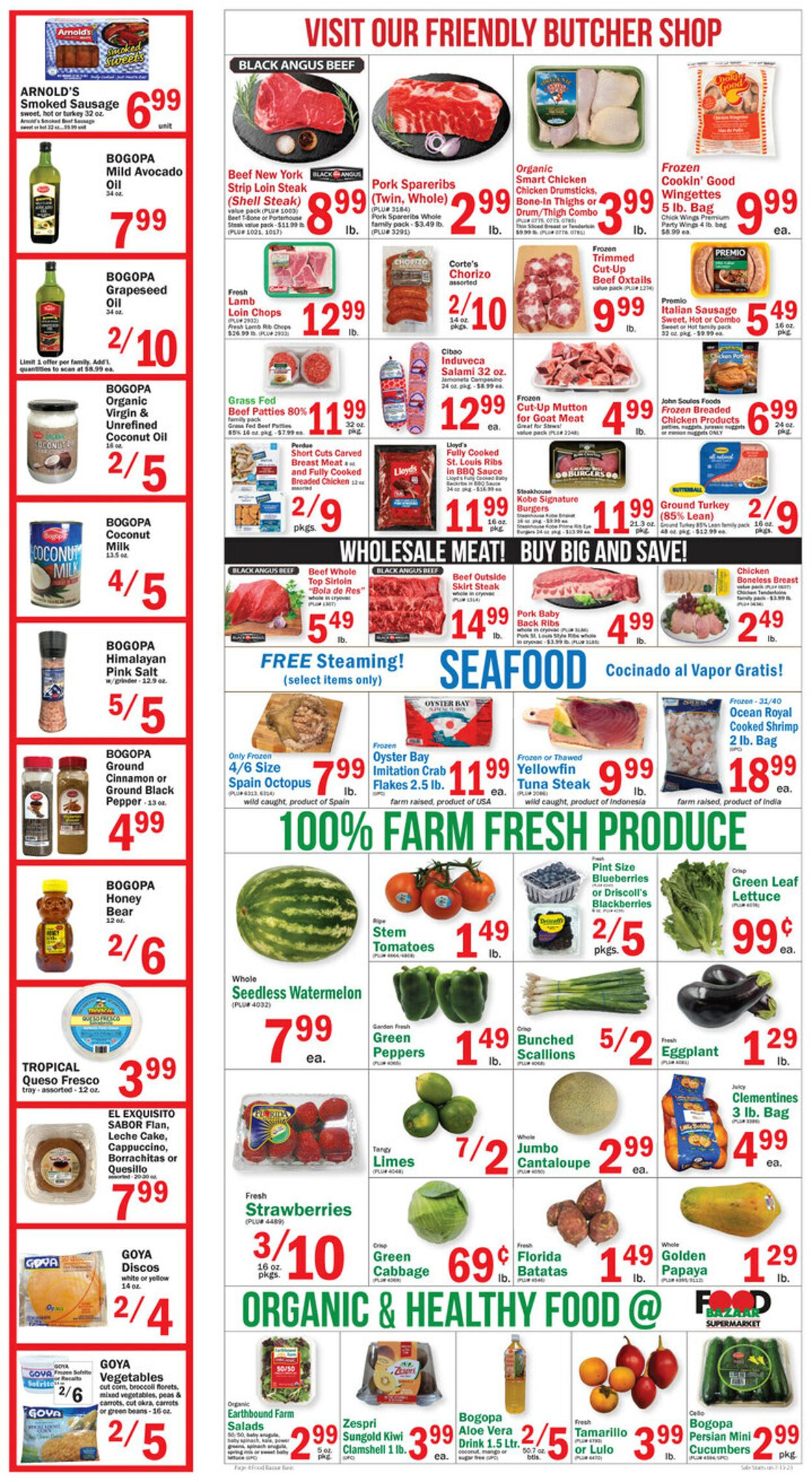 Food Bazaar Weekly Ad Circular - valid 07/13-07/20/2023 (Page 4)
