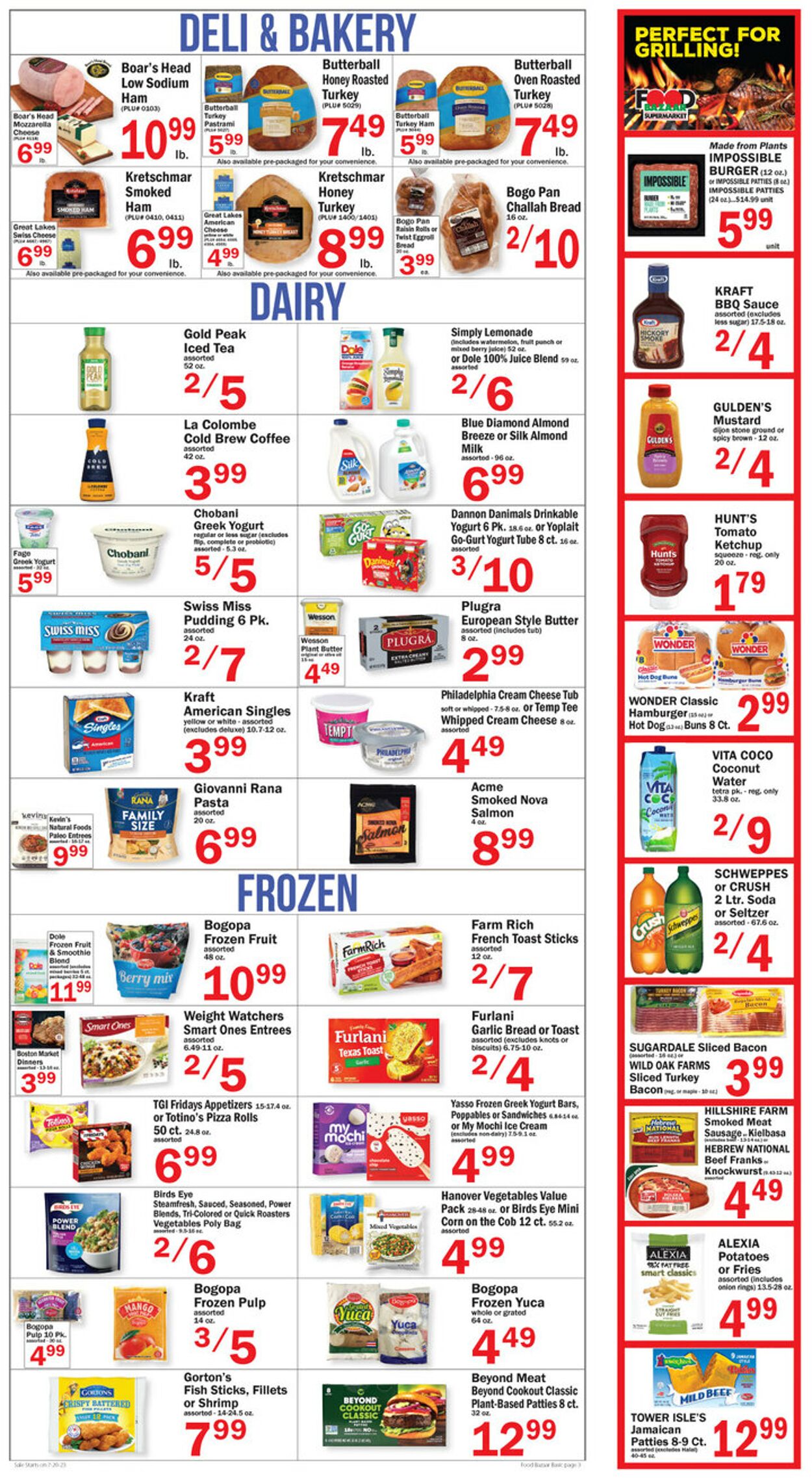 Food Bazaar Weekly Ad Circular - valid 07/20-07/27/2023 (Page 3)