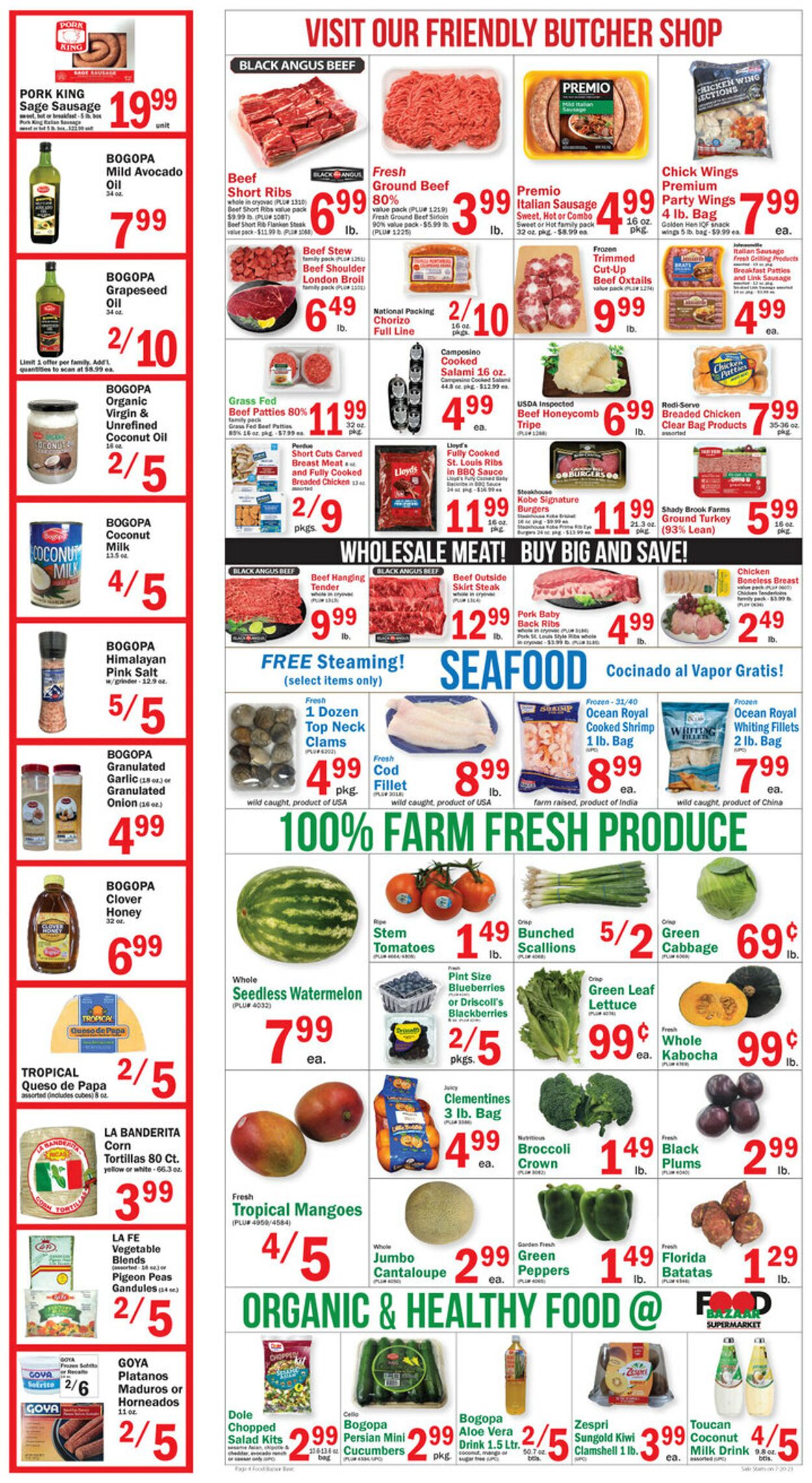 Food Bazaar Weekly Ad Circular - valid 07/20-07/27/2023 (Page 4)