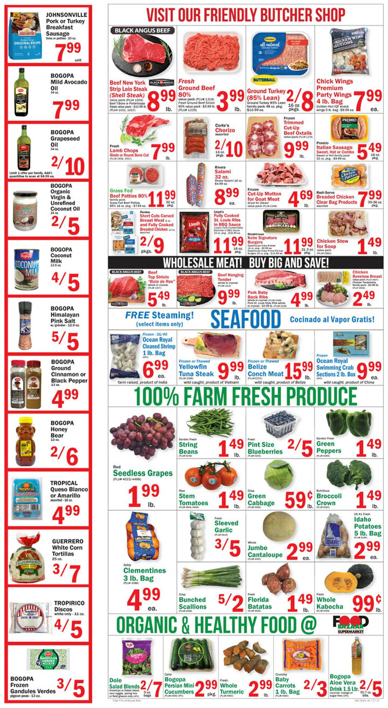 Food Bazaar Weekly Ad Circular - valid 07/27-08/03/2023 (Page 4)