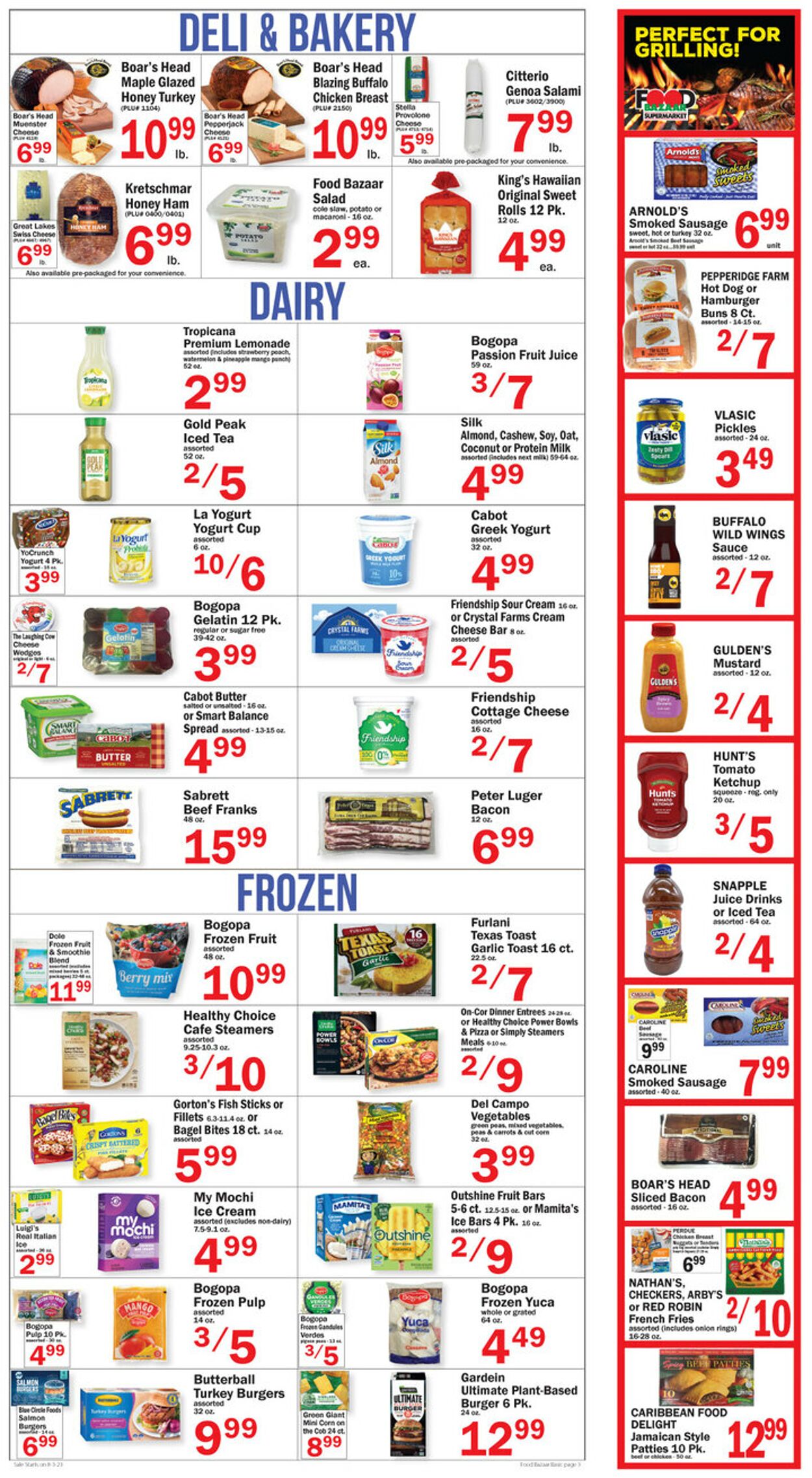 Food Bazaar Weekly Ad Circular - valid 08/03-08/10/2023 (Page 3)