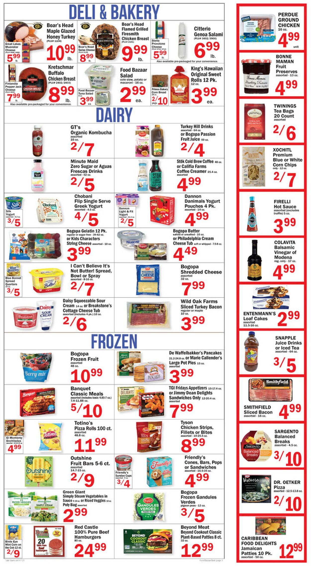 Food Bazaar Weekly Ad Circular - valid 09/07-09/14/2023 (Page 3)