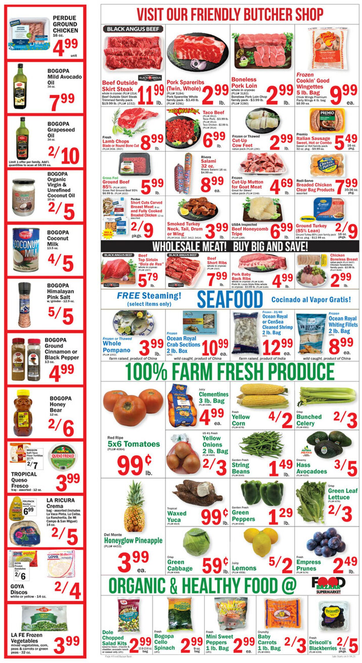 Food Bazaar Weekly Ad Circular - valid 09/14-09/21/2023 (Page 4)