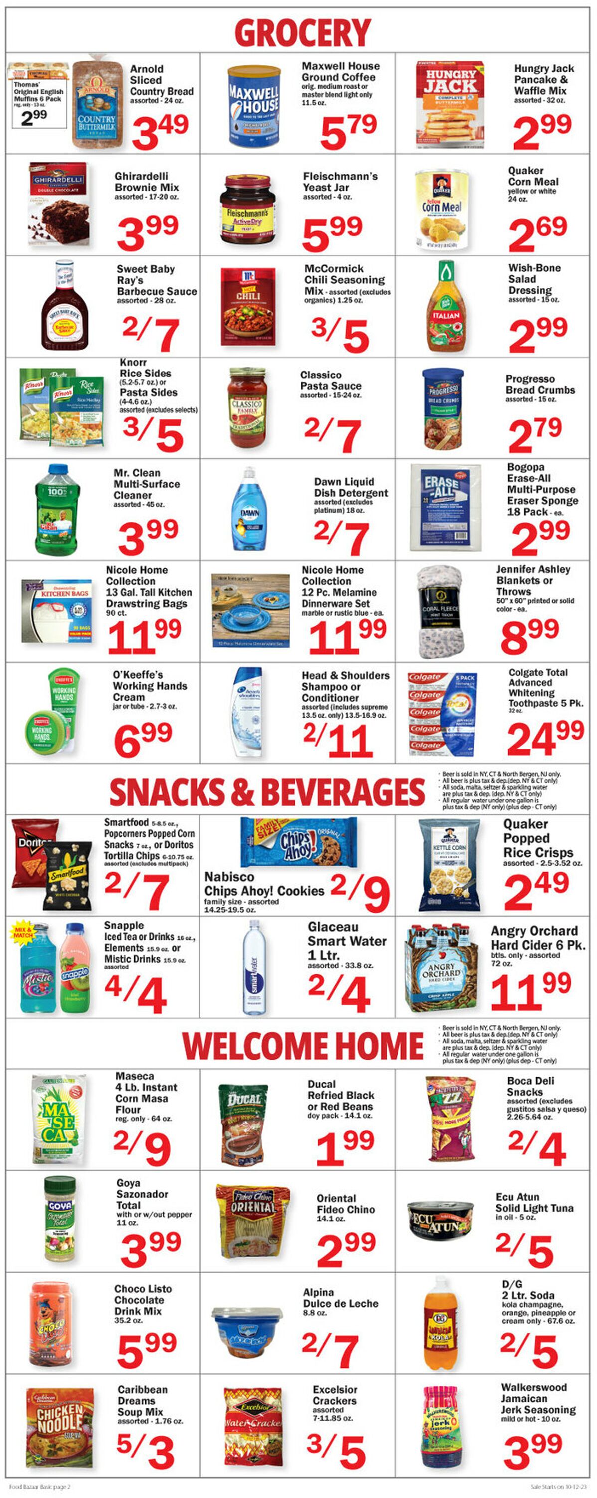 Food Bazaar Weekly Ad Circular - valid 10/12-10/19/2023 (Page 2)