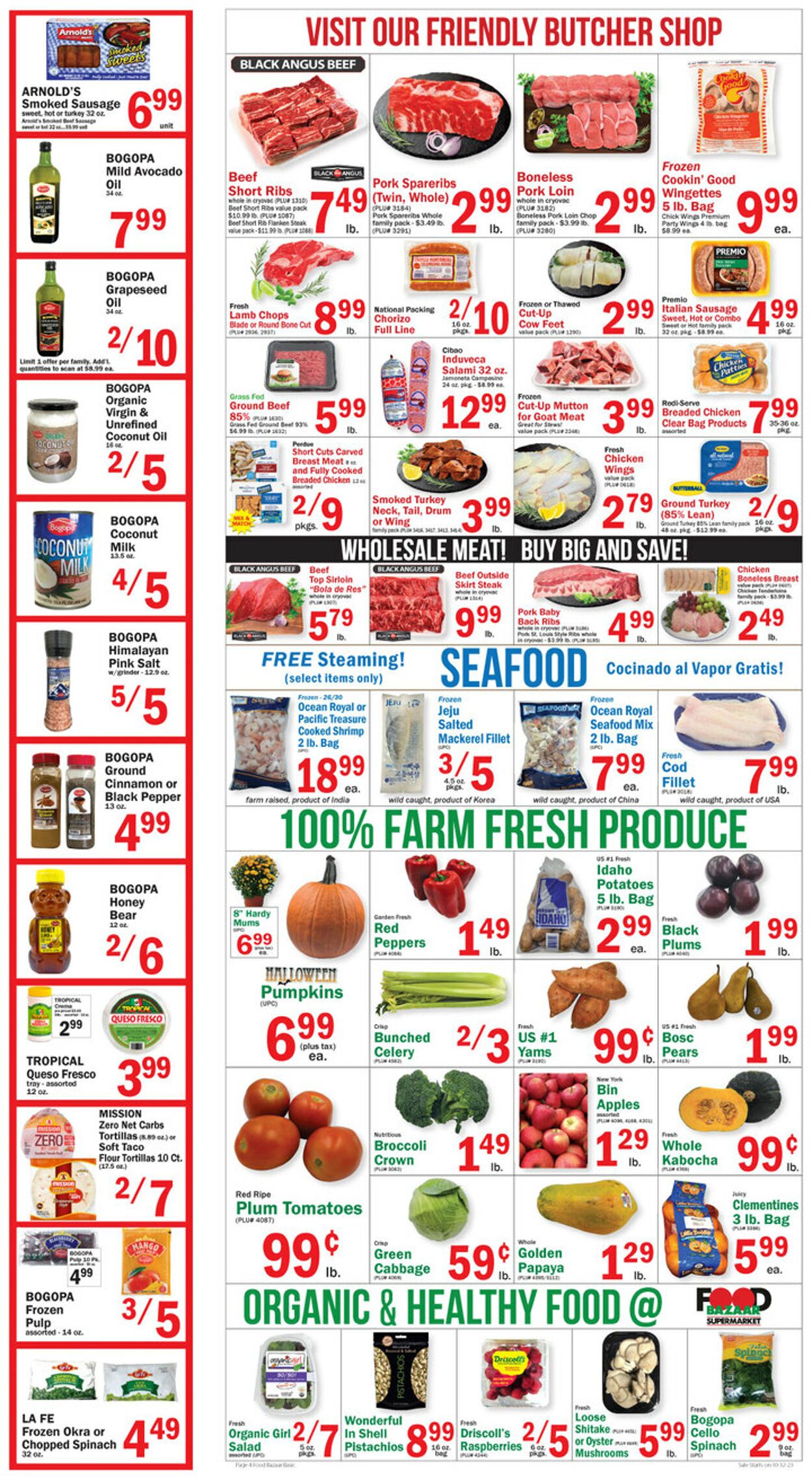 Food Bazaar Weekly Ad Circular - valid 10/12-10/19/2023 (Page 4)