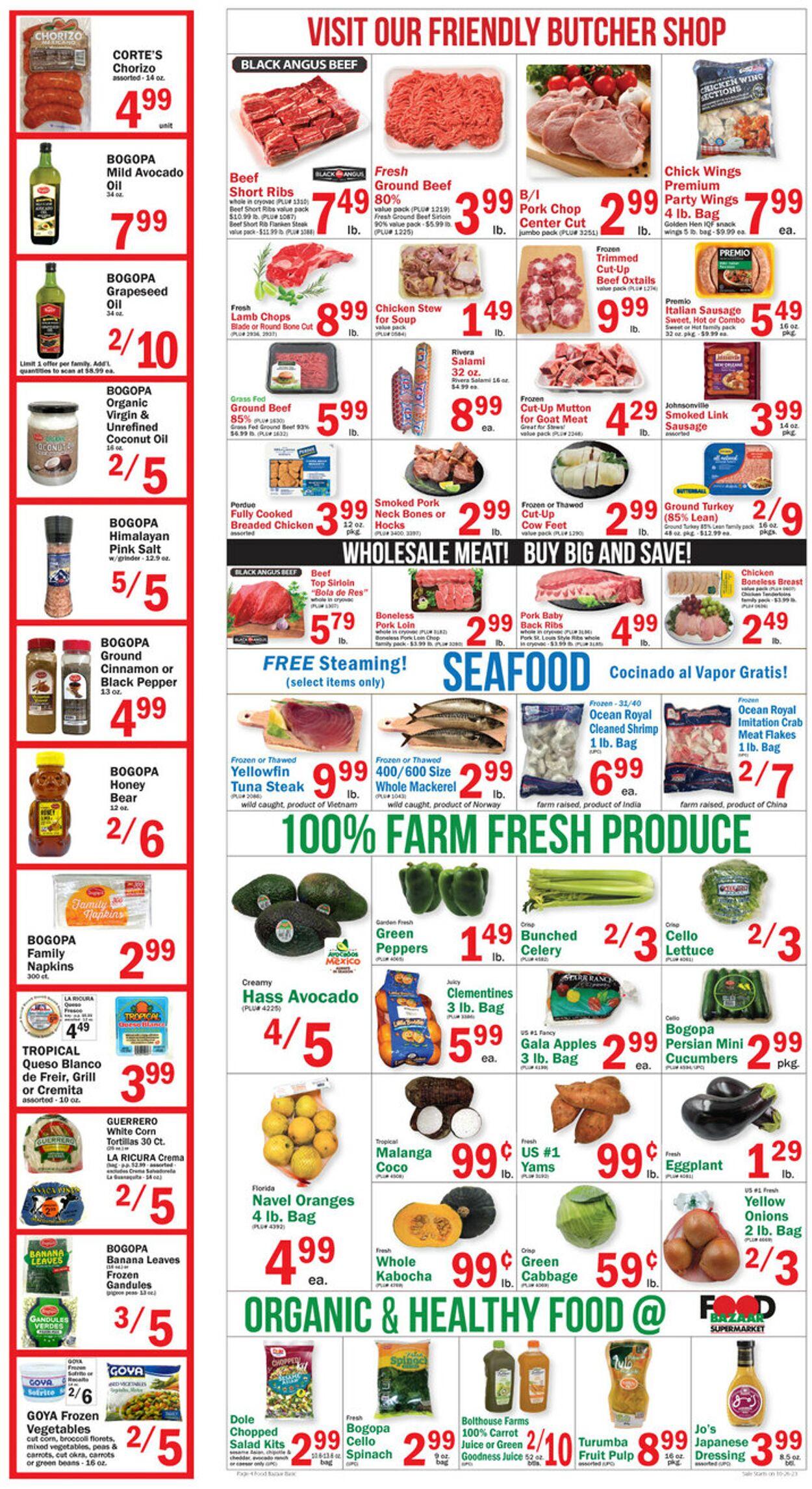 Food Bazaar Weekly Ad Circular - valid 10/26-11/02/2023 (Page 4)