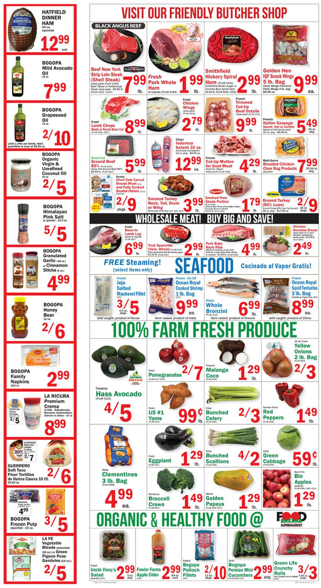 Food Bazaar Weekly Ad Circular - valid 11/02-11/09/2023 (Page 4)