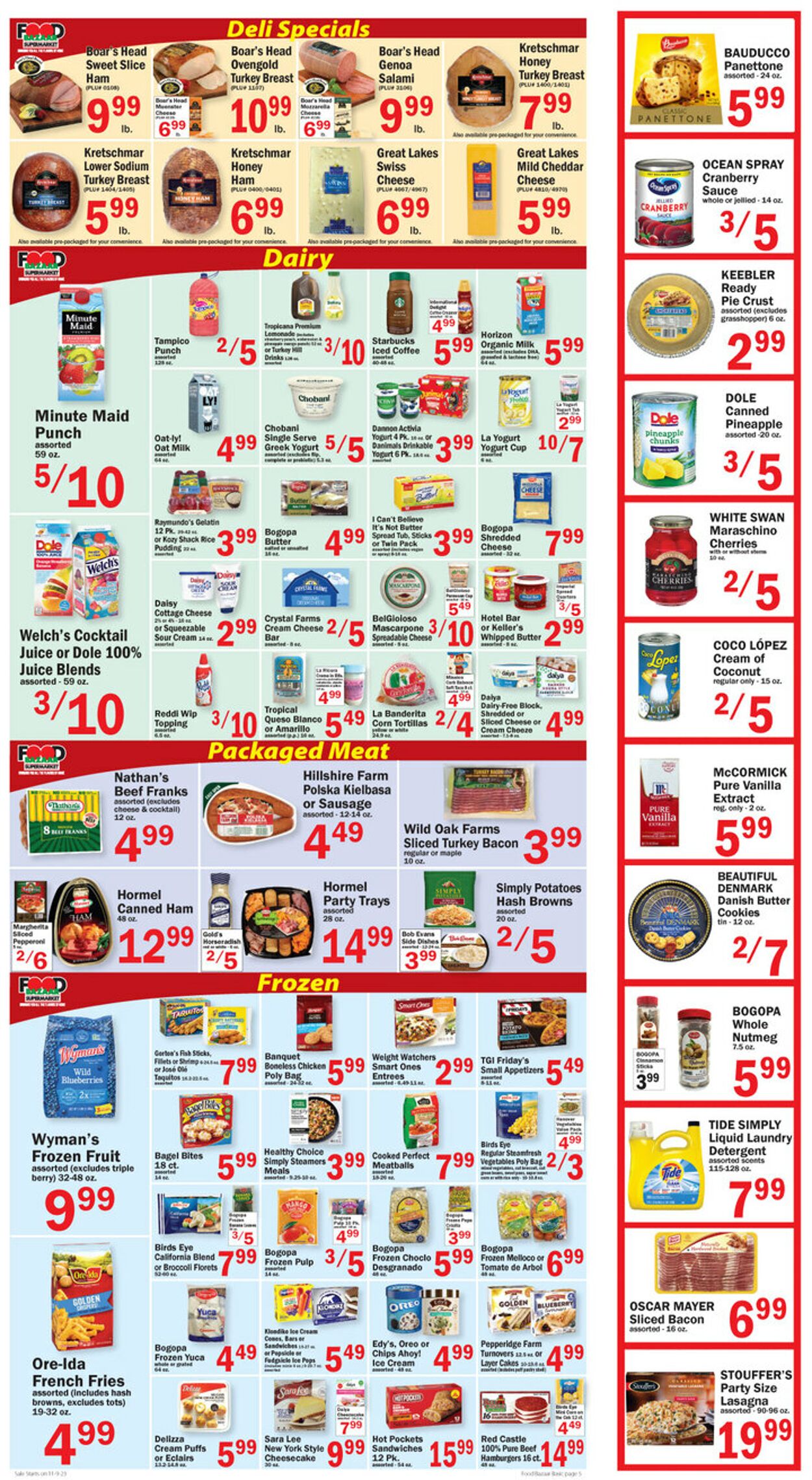 Food Bazaar Weekly Ad Circular - valid 11/09-11/16/2023 (Page 5)