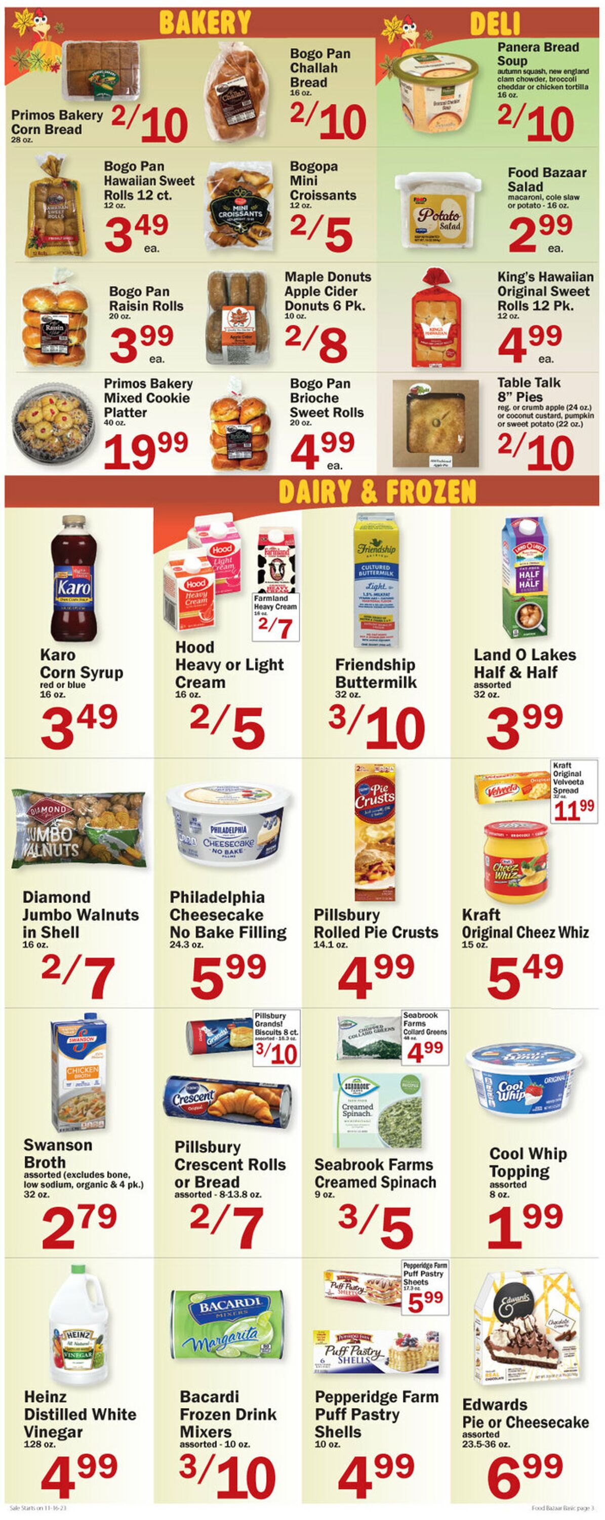 Food Bazaar Weekly Ad Circular - valid 11/16-11/23/2023 (Page 3)