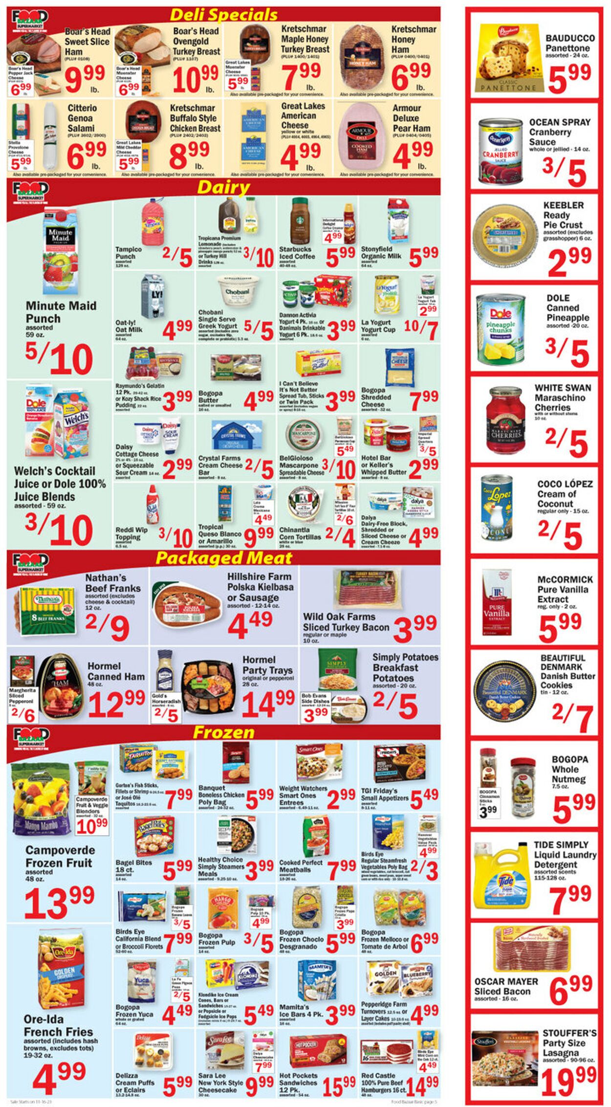 Food Bazaar Weekly Ad Circular - valid 11/16-11/23/2023 (Page 5)