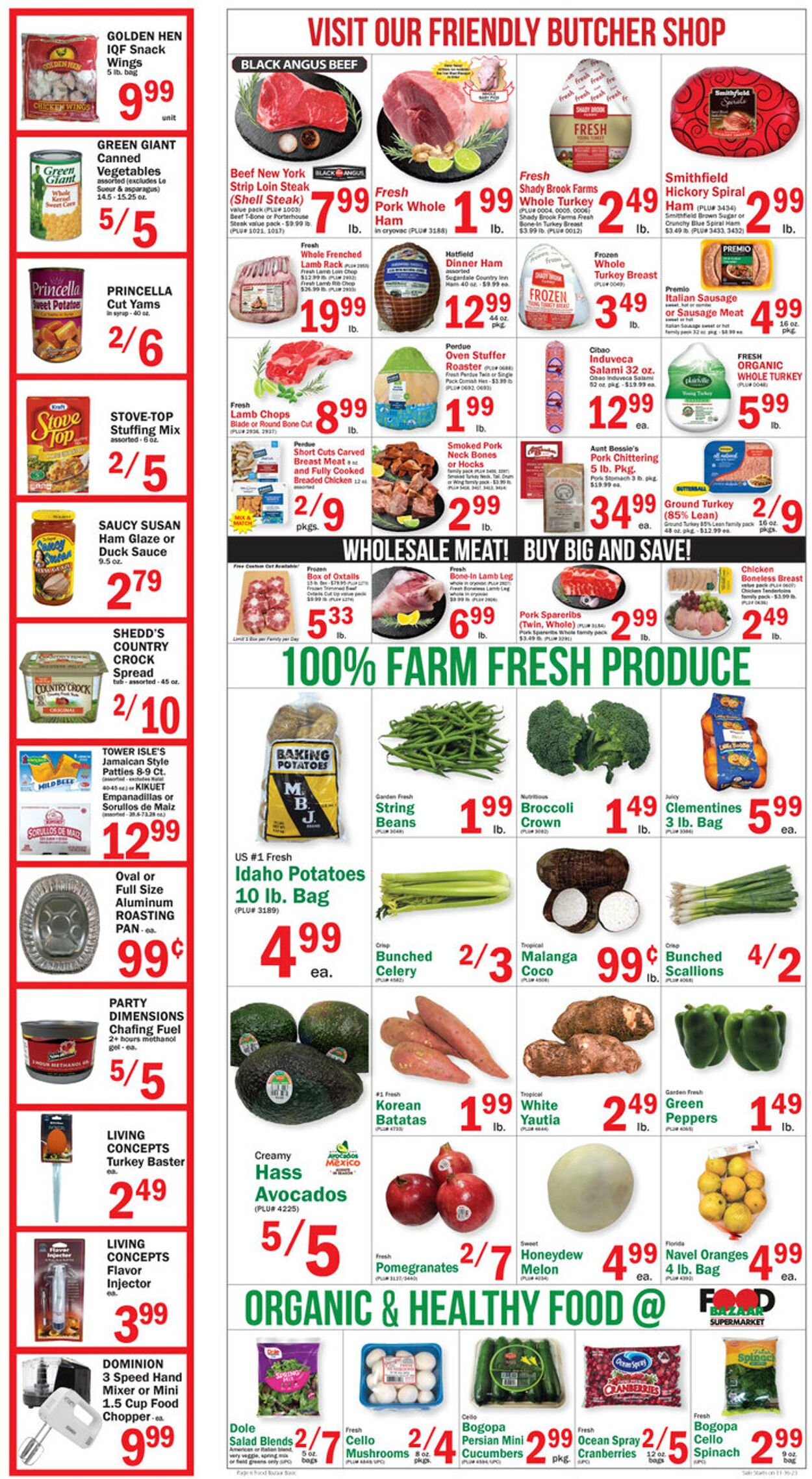 Food Bazaar Weekly Ad Circular - valid 11/16-11/23/2023 (Page 6)