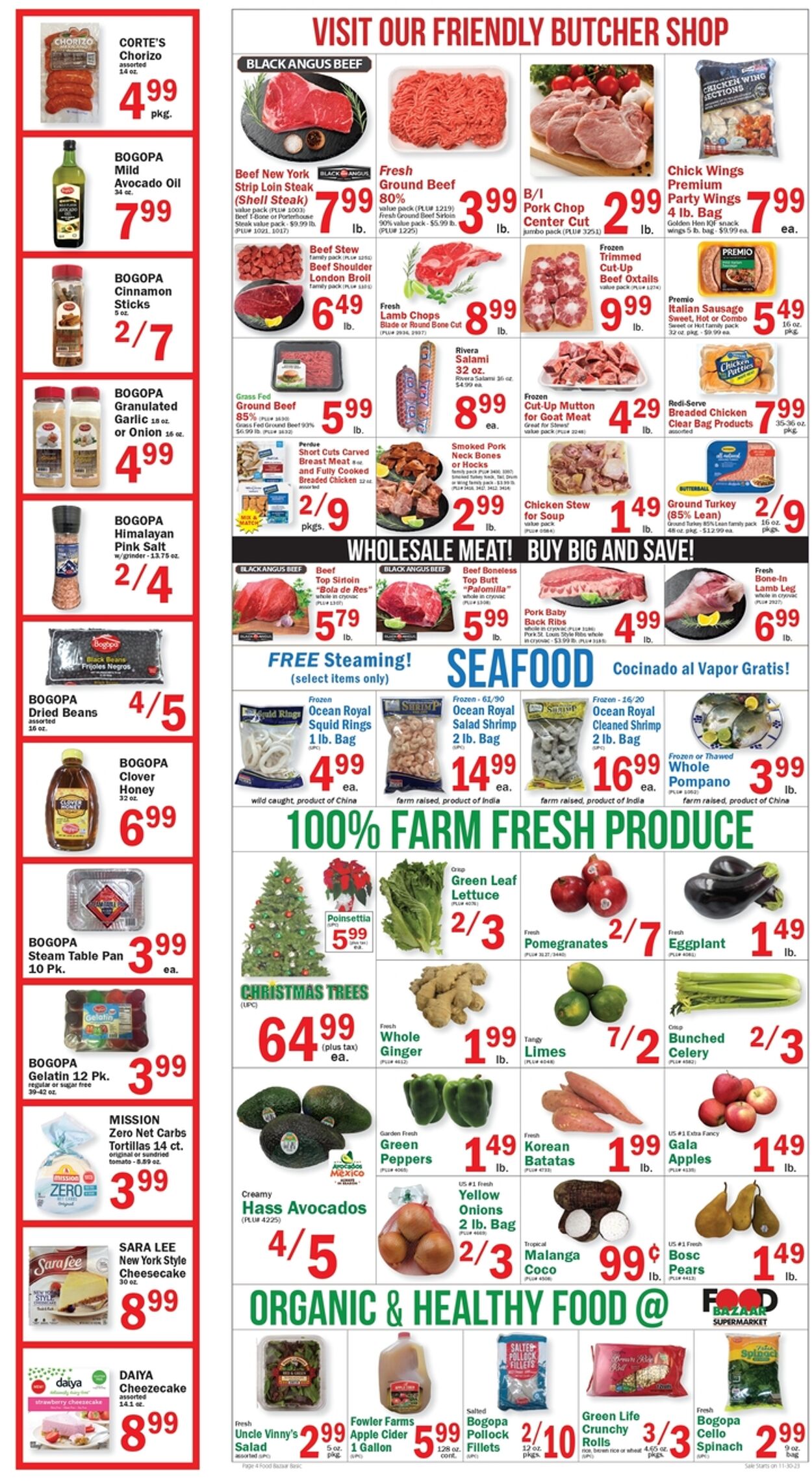 Food Bazaar Weekly Ad Circular - valid 11/30-12/07/2023 (Page 4)