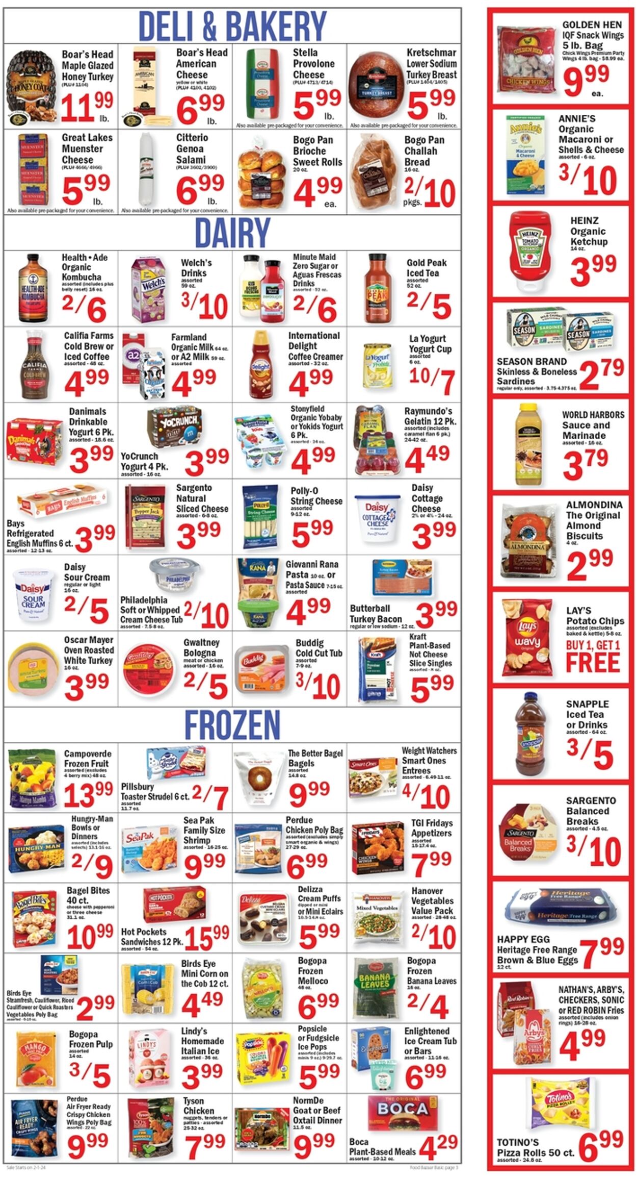 Food Bazaar Weekly Ad Circular - valid 02/01-02/08/2024 (Page 3)