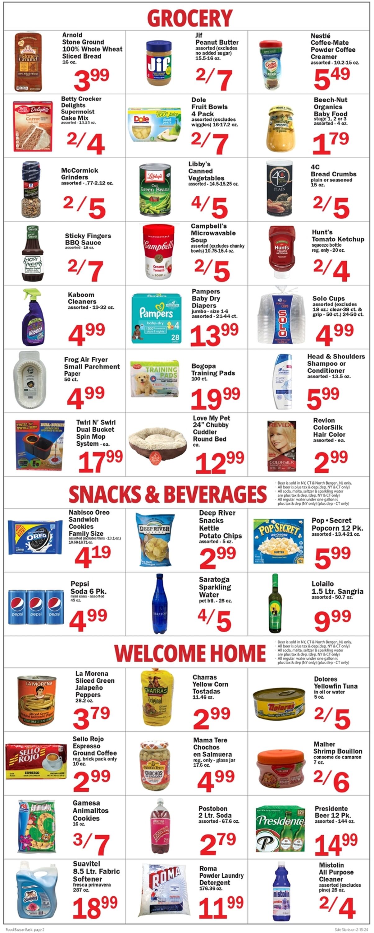 Food Bazaar Weekly Ad Circular - valid 02/15-02/22/2024 (Page 2)