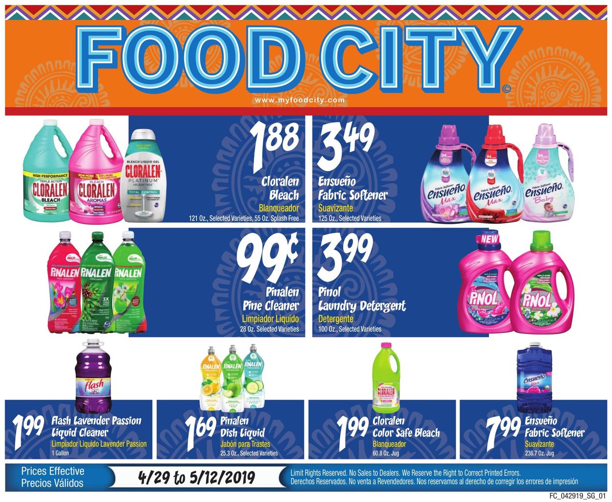 Food City Weekly Ad Circular - valid 04/29-05/12/2019