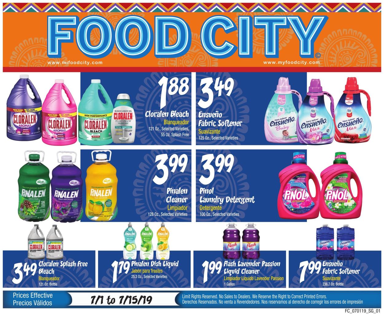 Food City Weekly Ad Circular - valid 07/01-07/15/2019