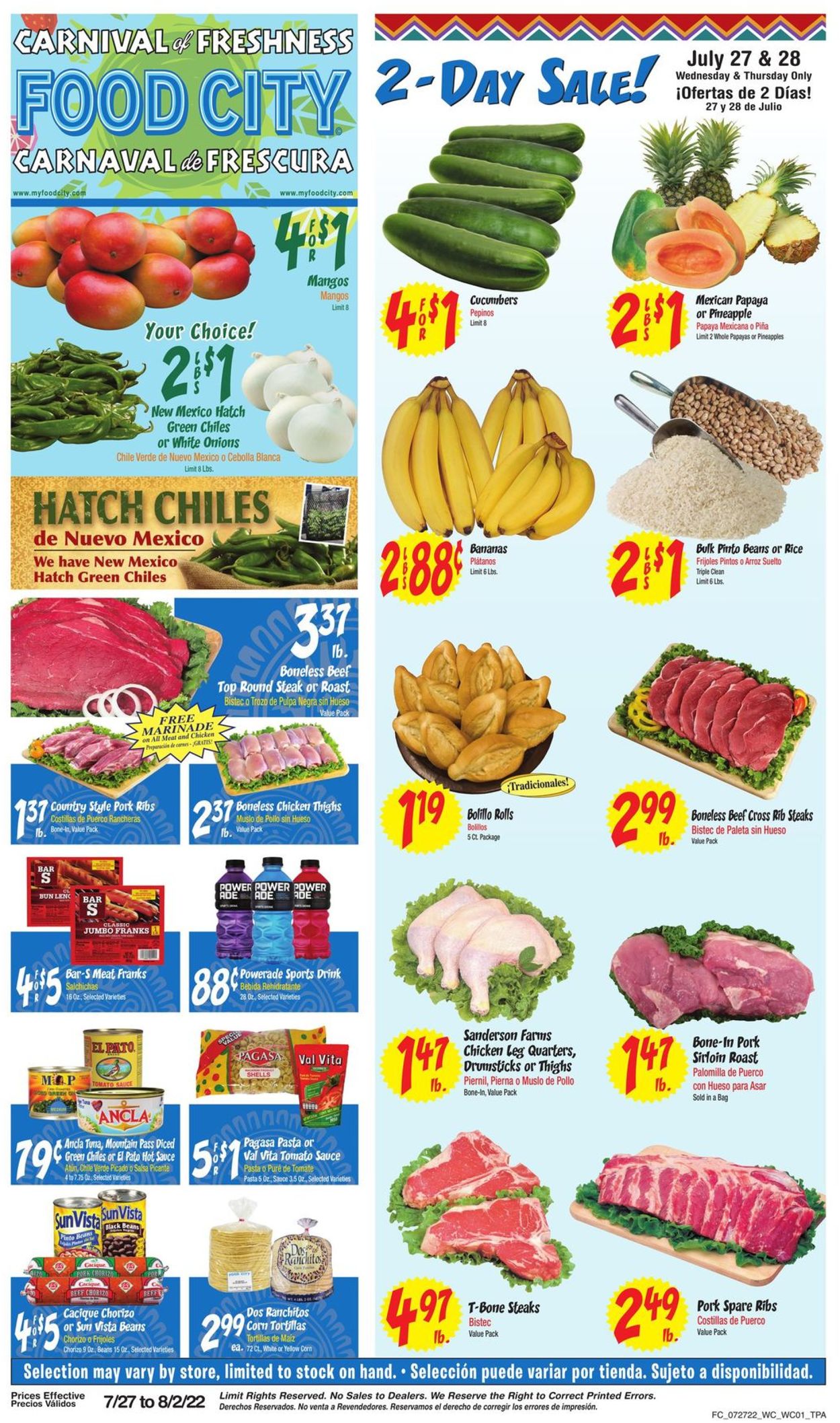 Food City Weekly Ad Circular - valid 07/27-08/02/2022 (Page 2)