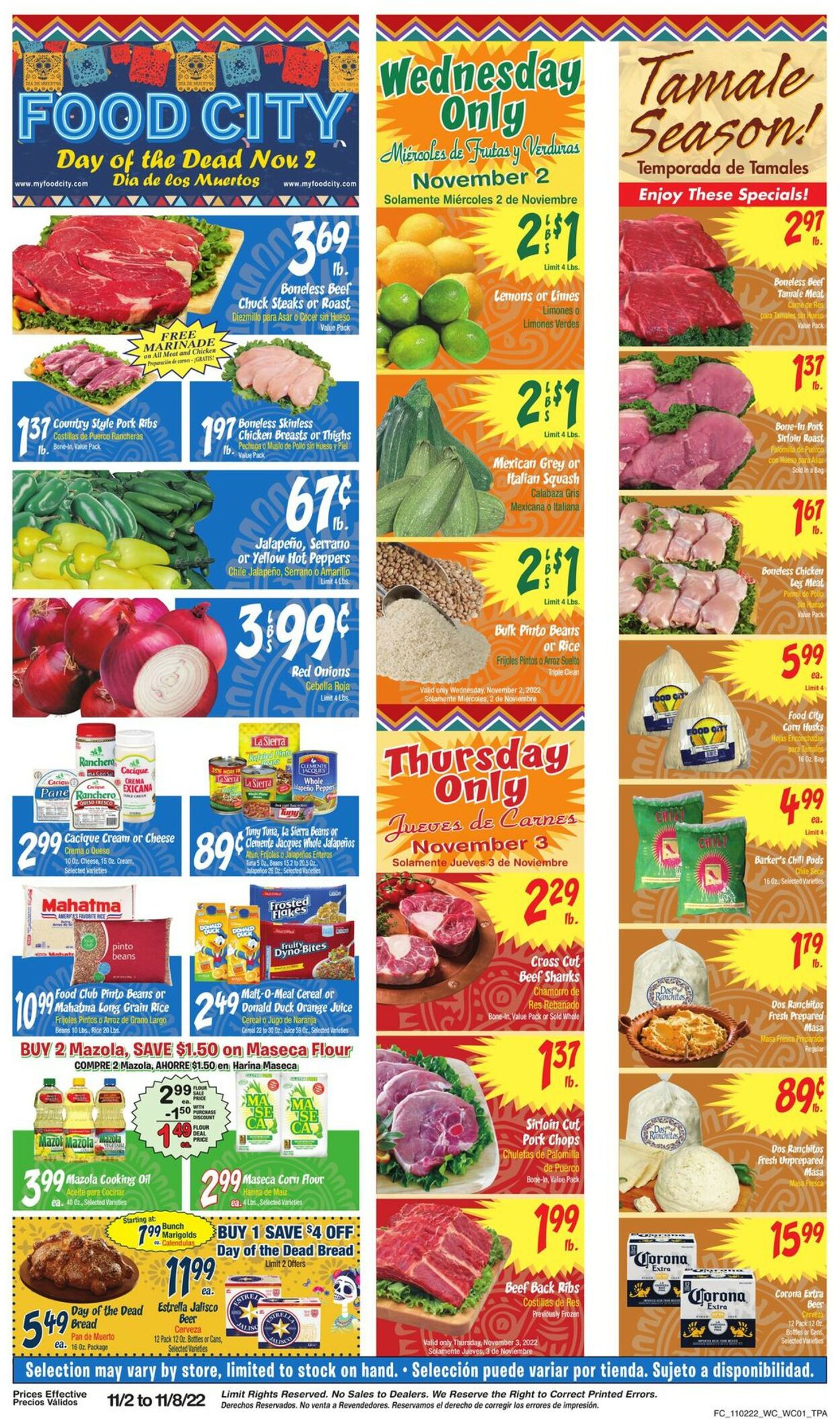 Food City Weekly Ad Circular - valid 11/02-11/08/2022 (Page 2)