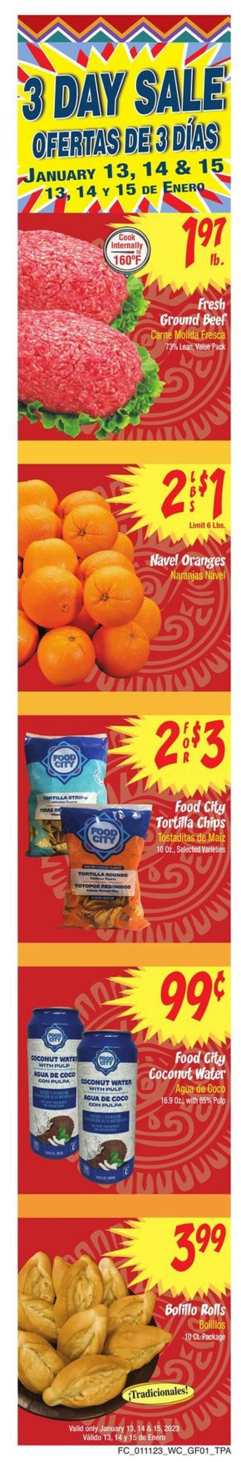 Food City Weekly Ad Circular - valid 01/11-01/17/2023