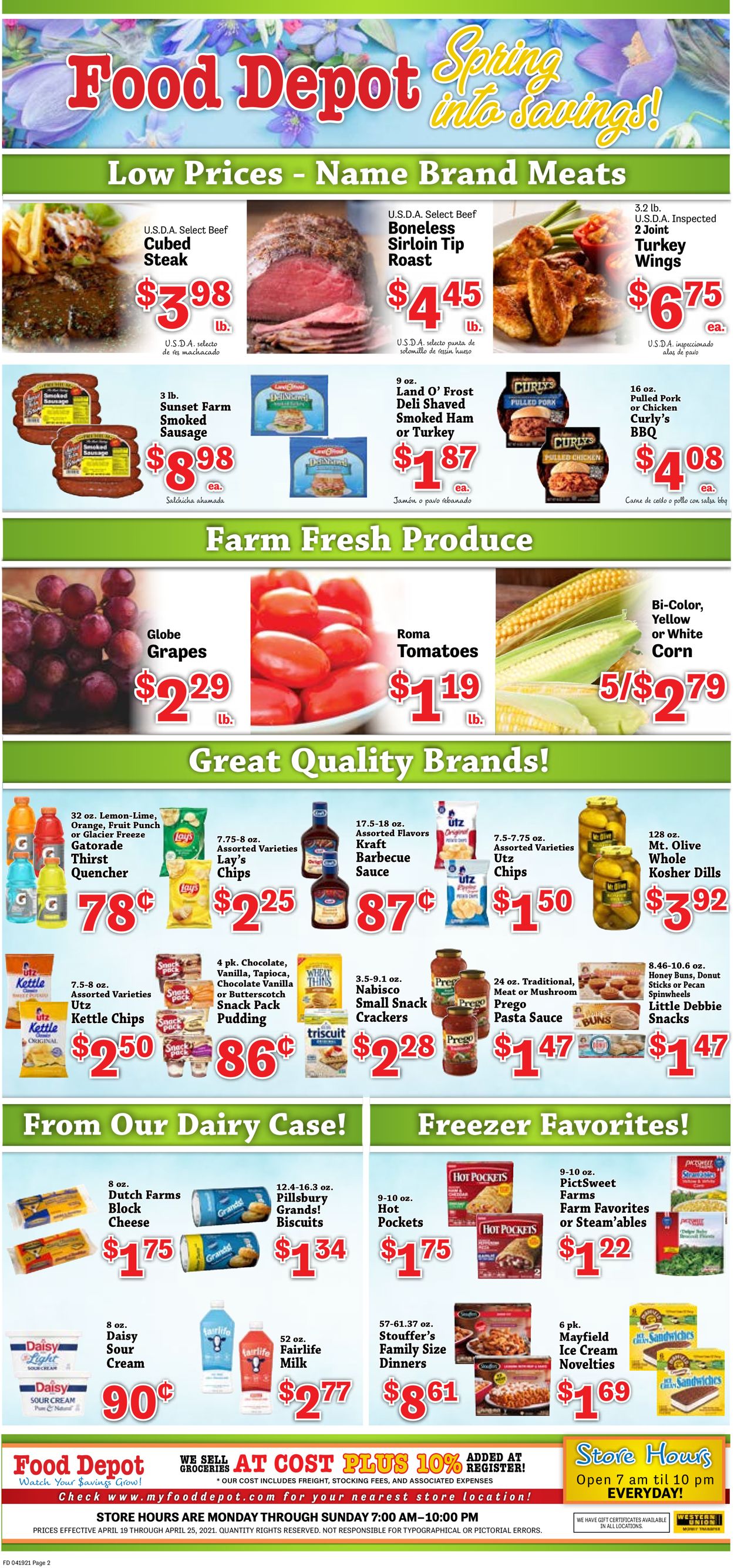 Food Depot Weekly Ad Circular - valid 04/19-04/25/2021 (Page 2)