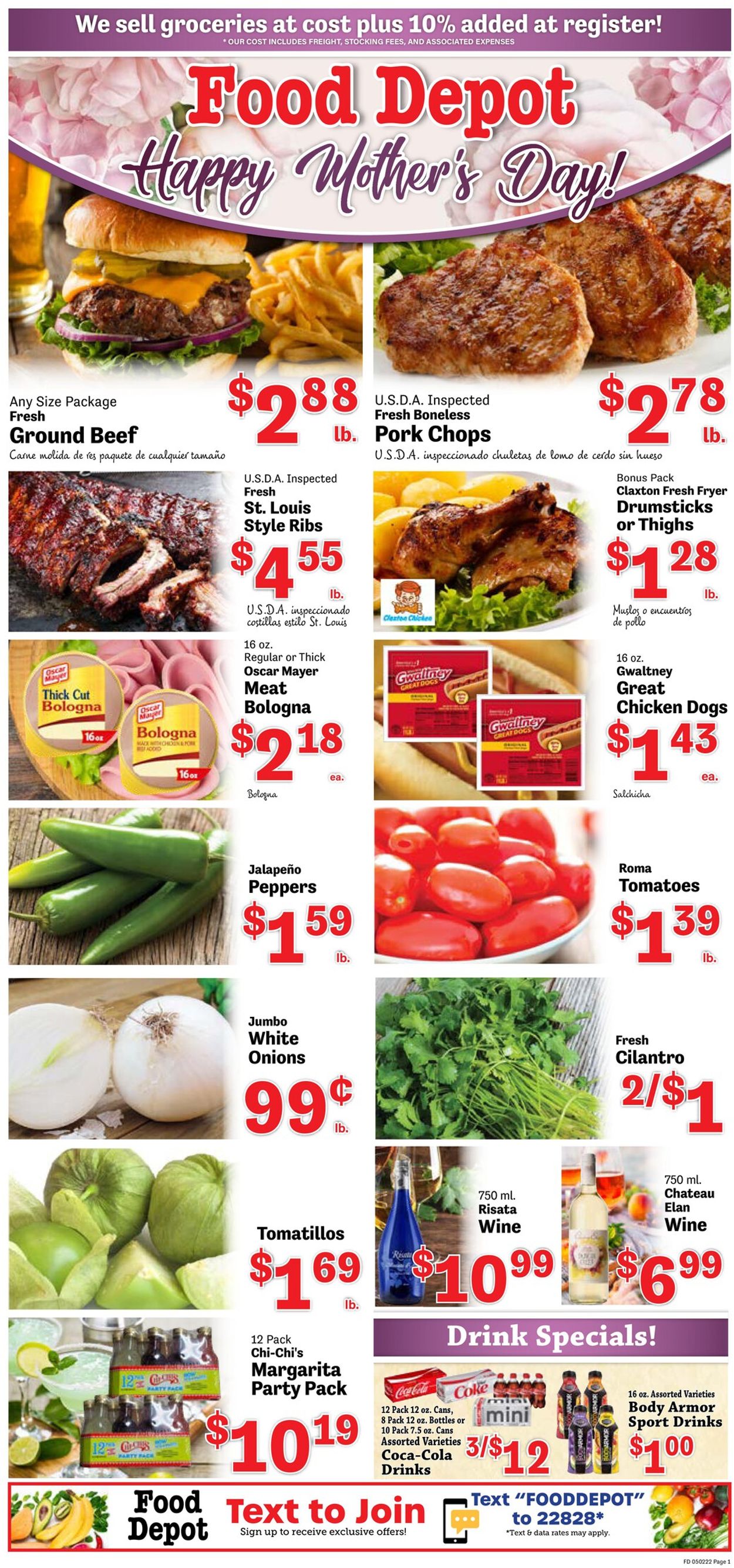 Food Depot Weekly Ad Circular - valid 05/02-05/08/2022