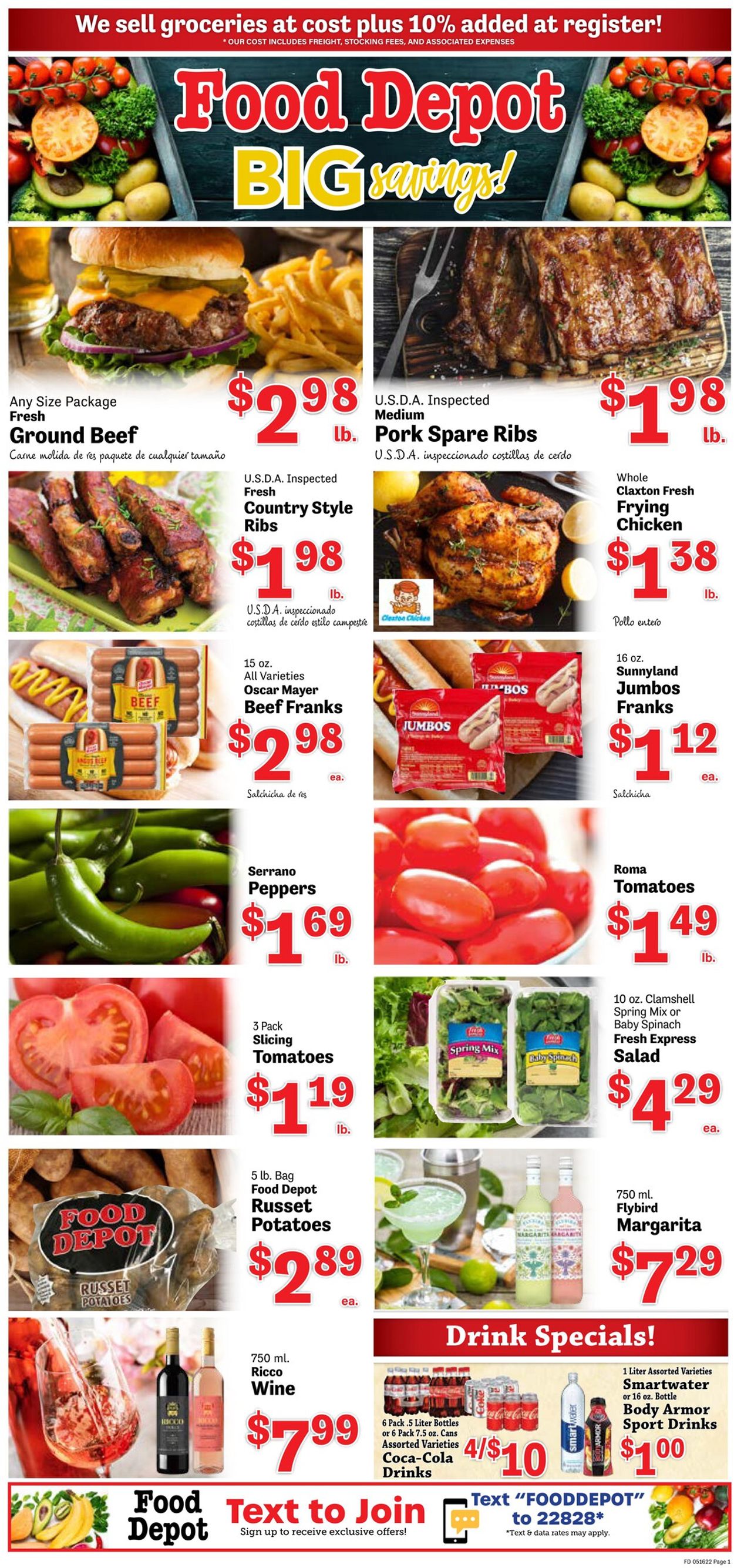 Food Depot Weekly Ad Circular - valid 05/16-05/22/2022