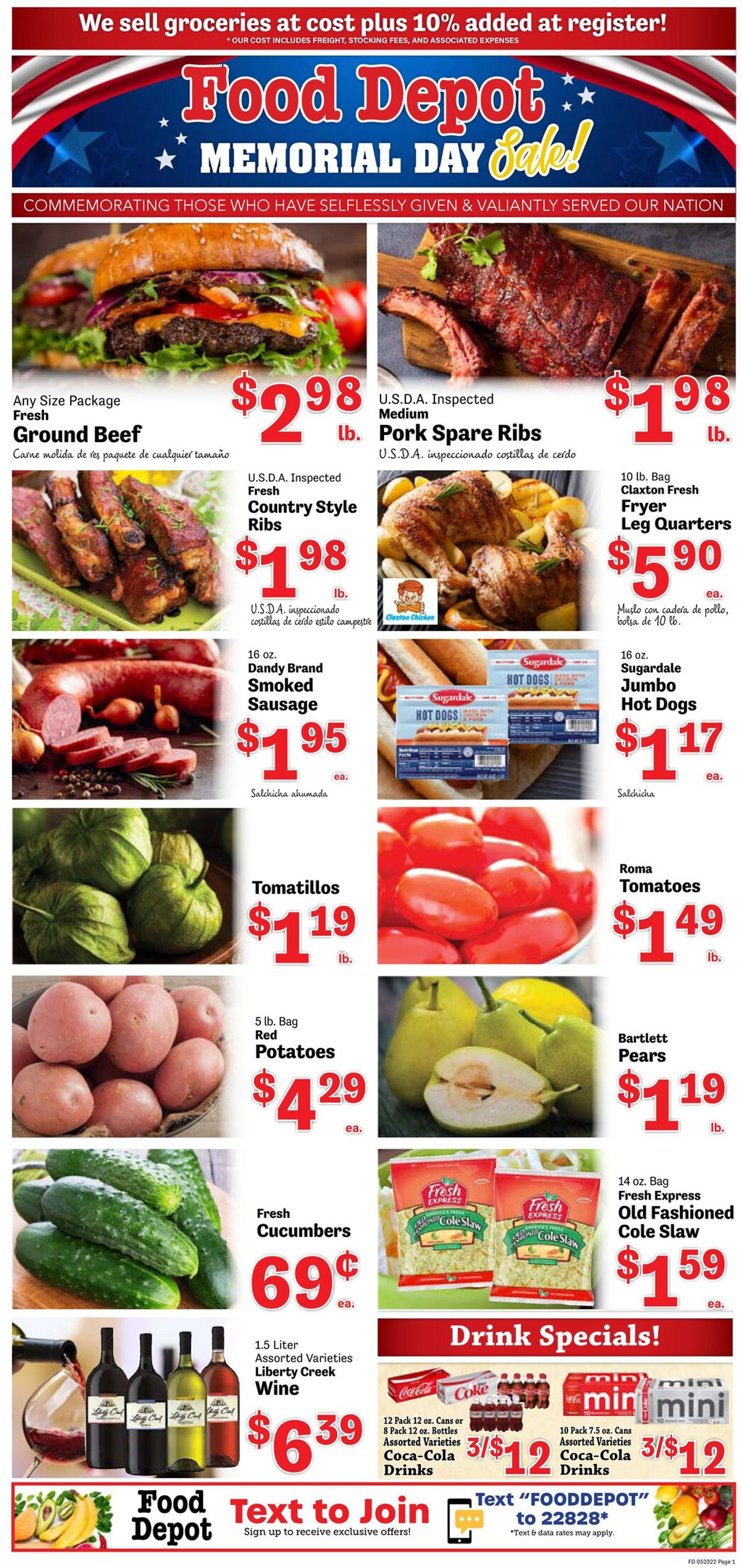 Food Depot Weekly Ad Circular - valid 05/23-05/29/2022