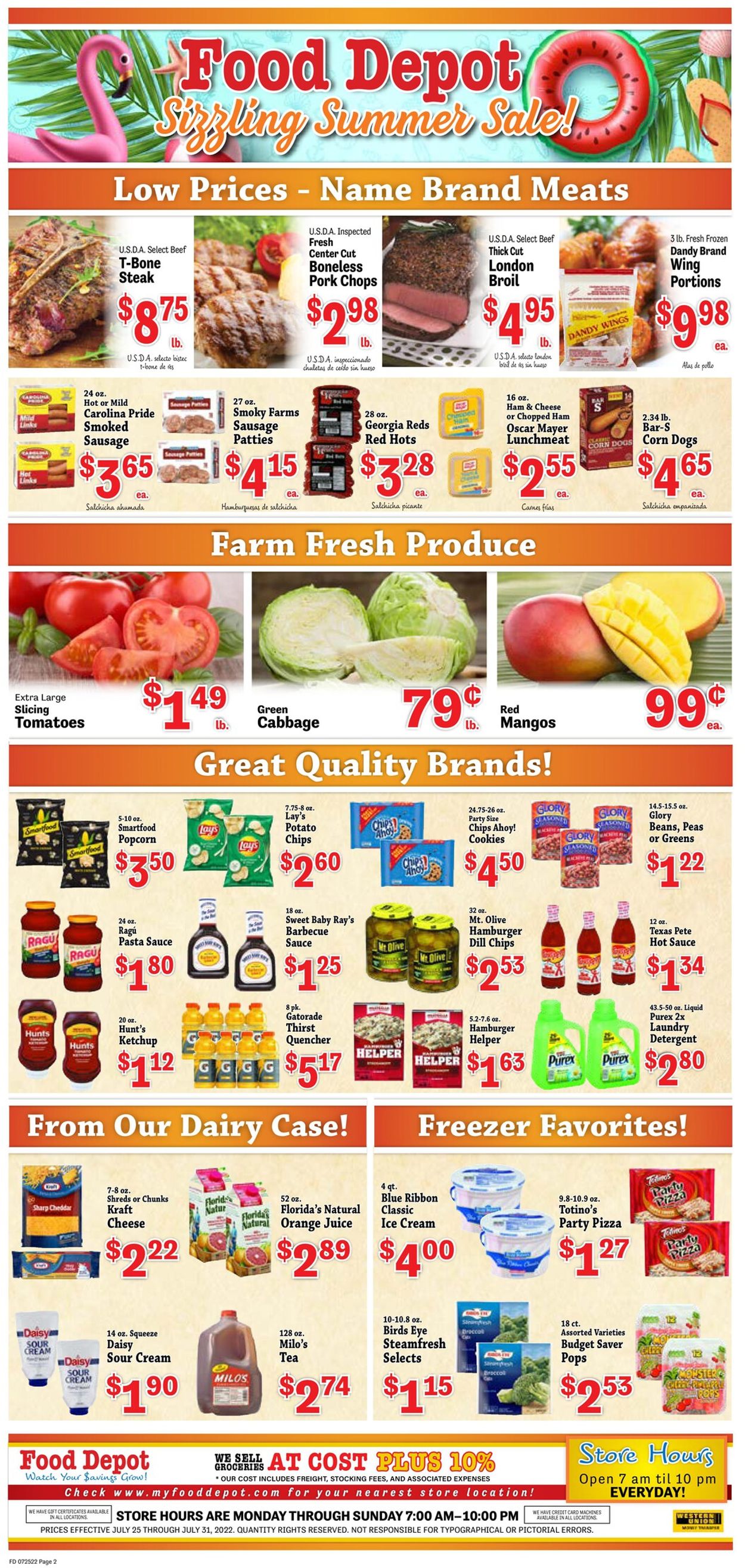 Food Depot Weekly Ad Circular - valid 07/25-07/31/2022 (Page 2)