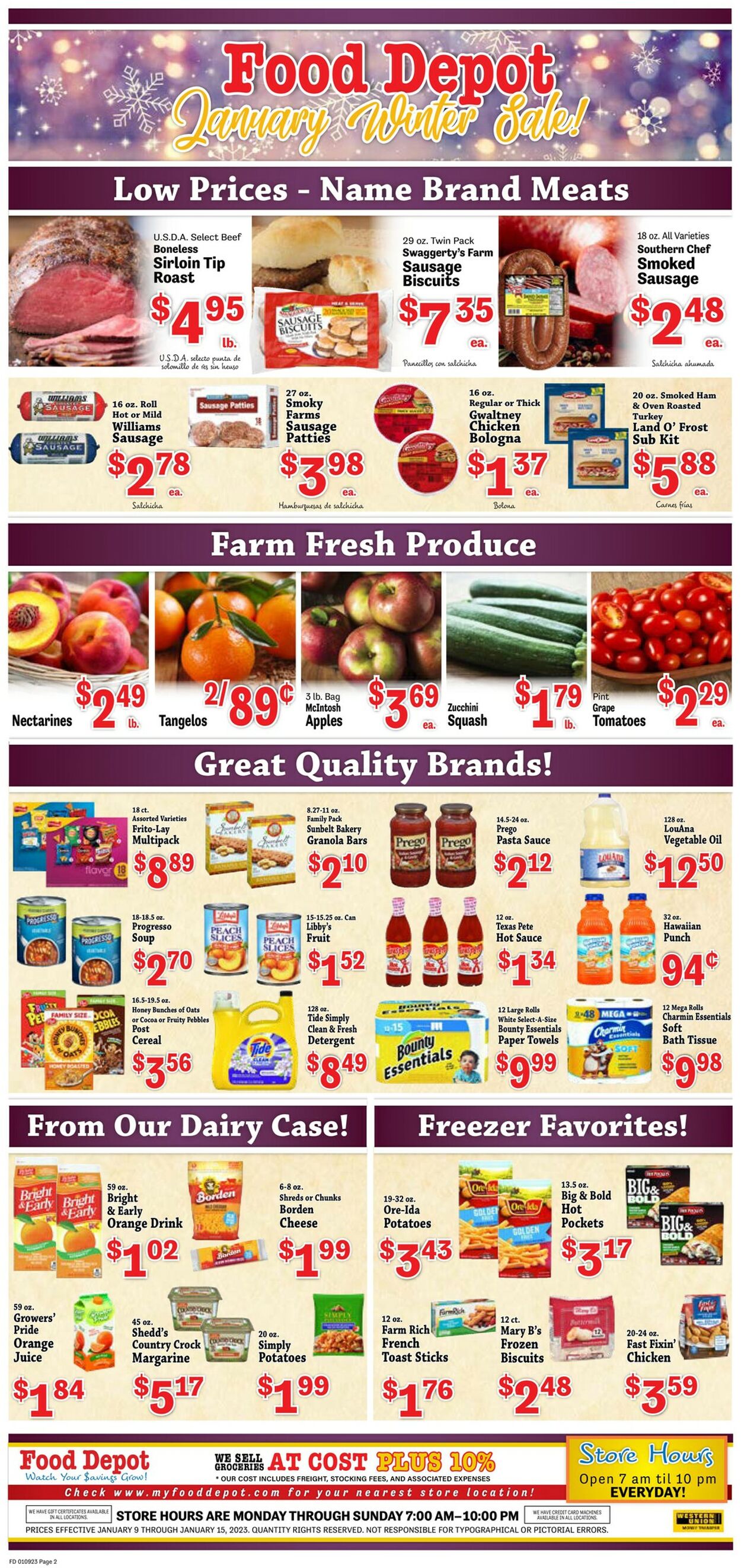 Food Depot Weekly Ad Circular - valid 01/09-01/15/2023 (Page 2)