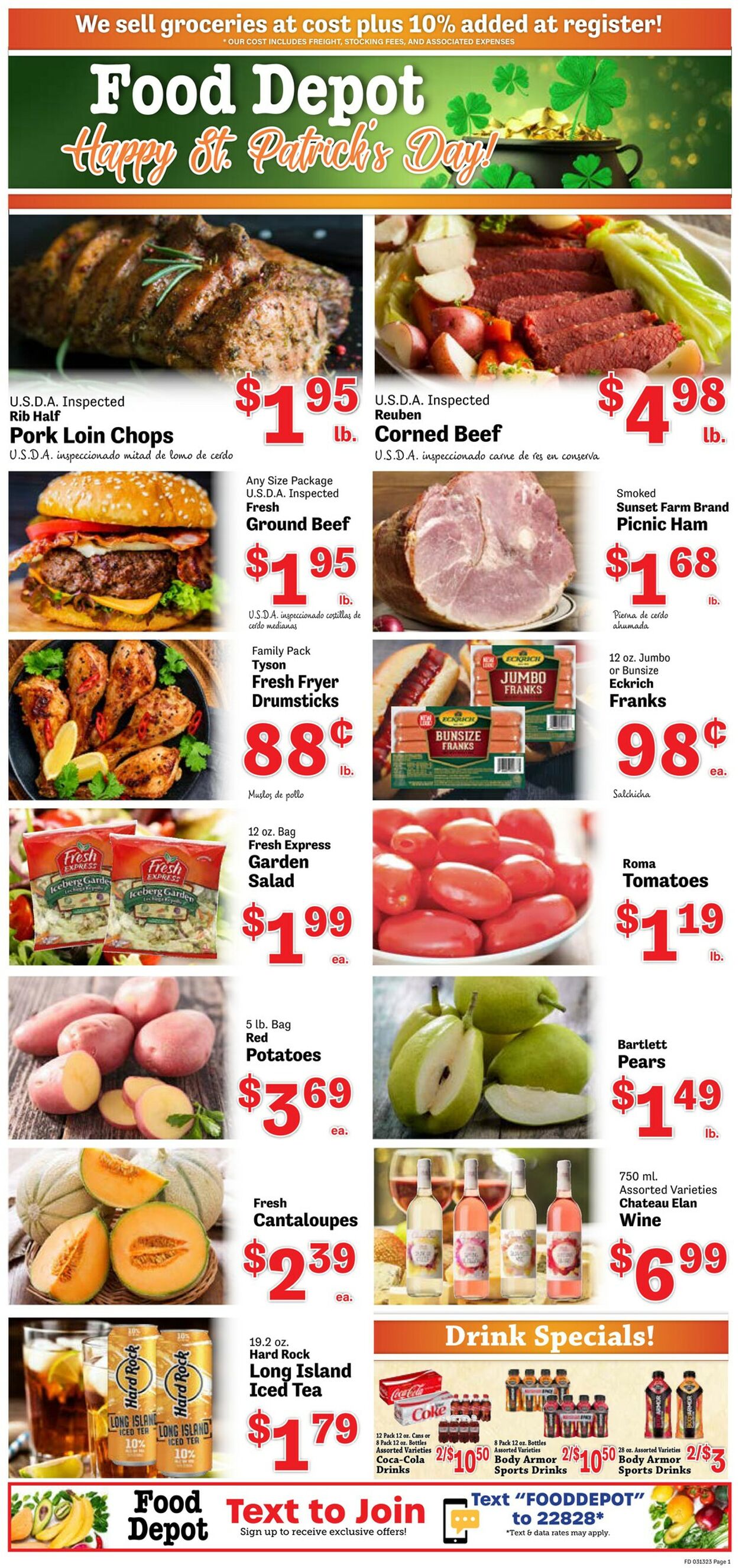 Food Depot Weekly Ad Circular - valid 03/13-03/19/2023