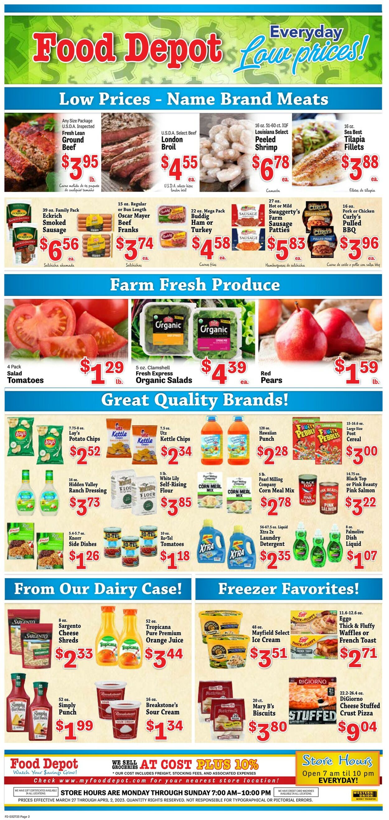 Food Depot Weekly Ad Circular - valid 03/27-04/02/2023 (Page 2)