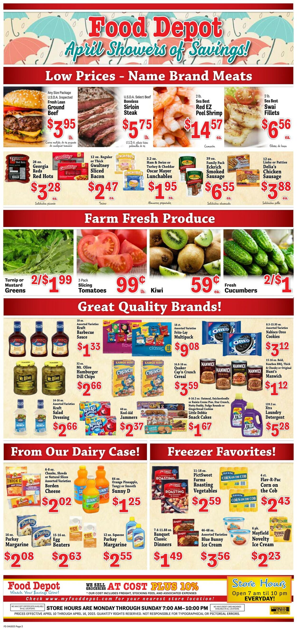 Food Depot Weekly Ad Circular - valid 04/10-04/16/2023 (Page 2)