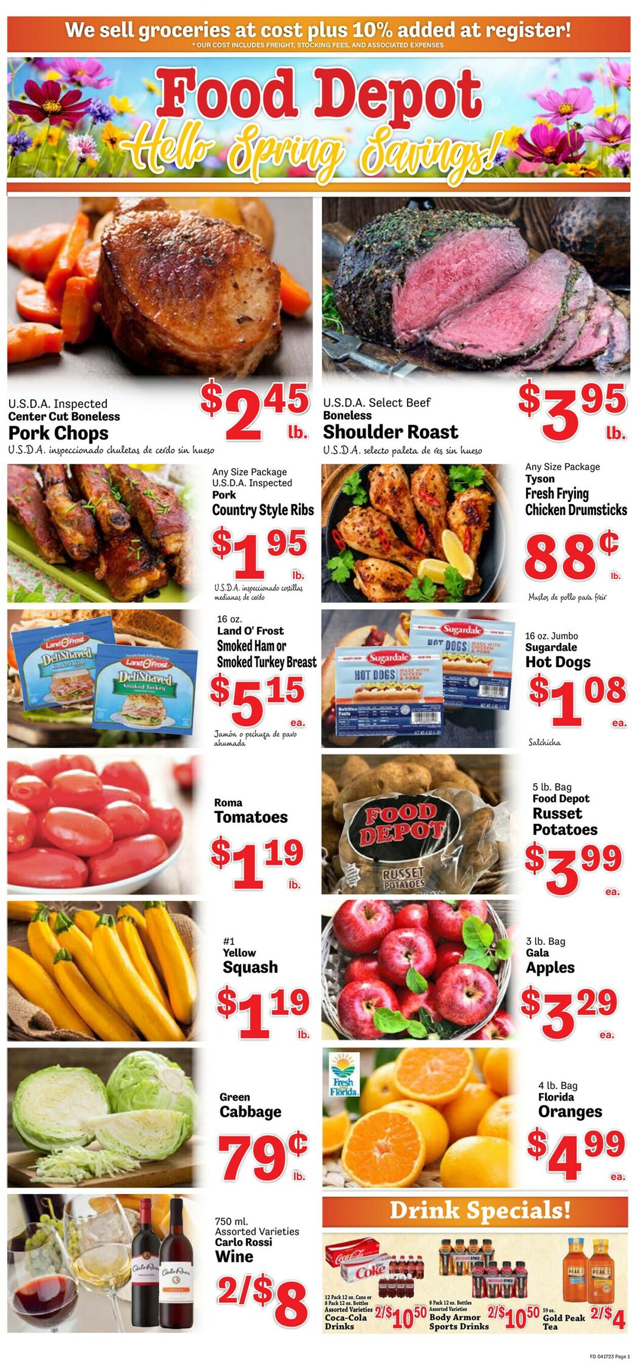 Food Depot Weekly Ad Circular - valid 04/17-04/23/2023