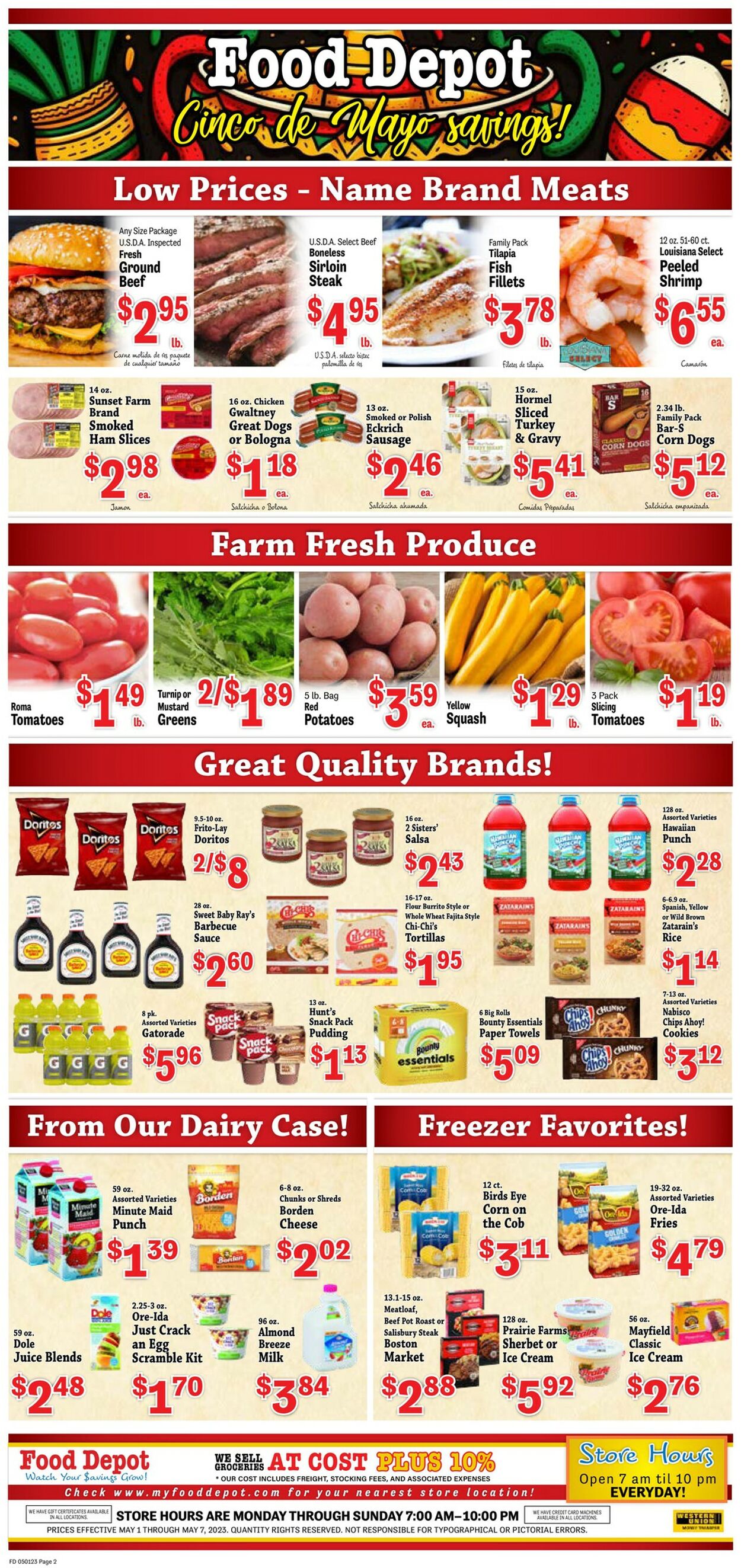 Food Depot Weekly Ad Circular - valid 05/01-05/07/2023 (Page 2)