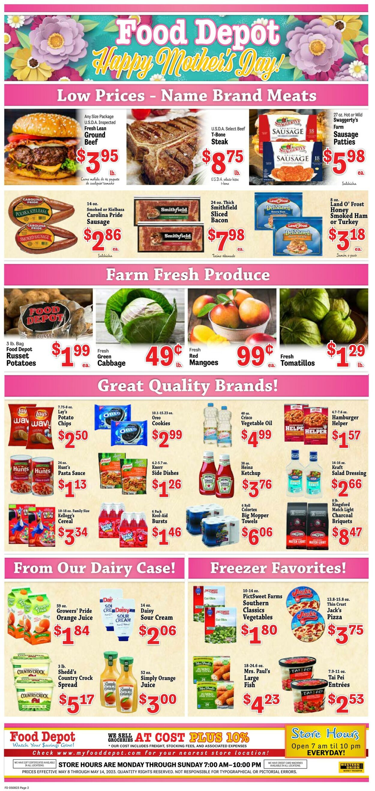 Food Depot Weekly Ad Circular - valid 05/08-05/14/2023 (Page 2)