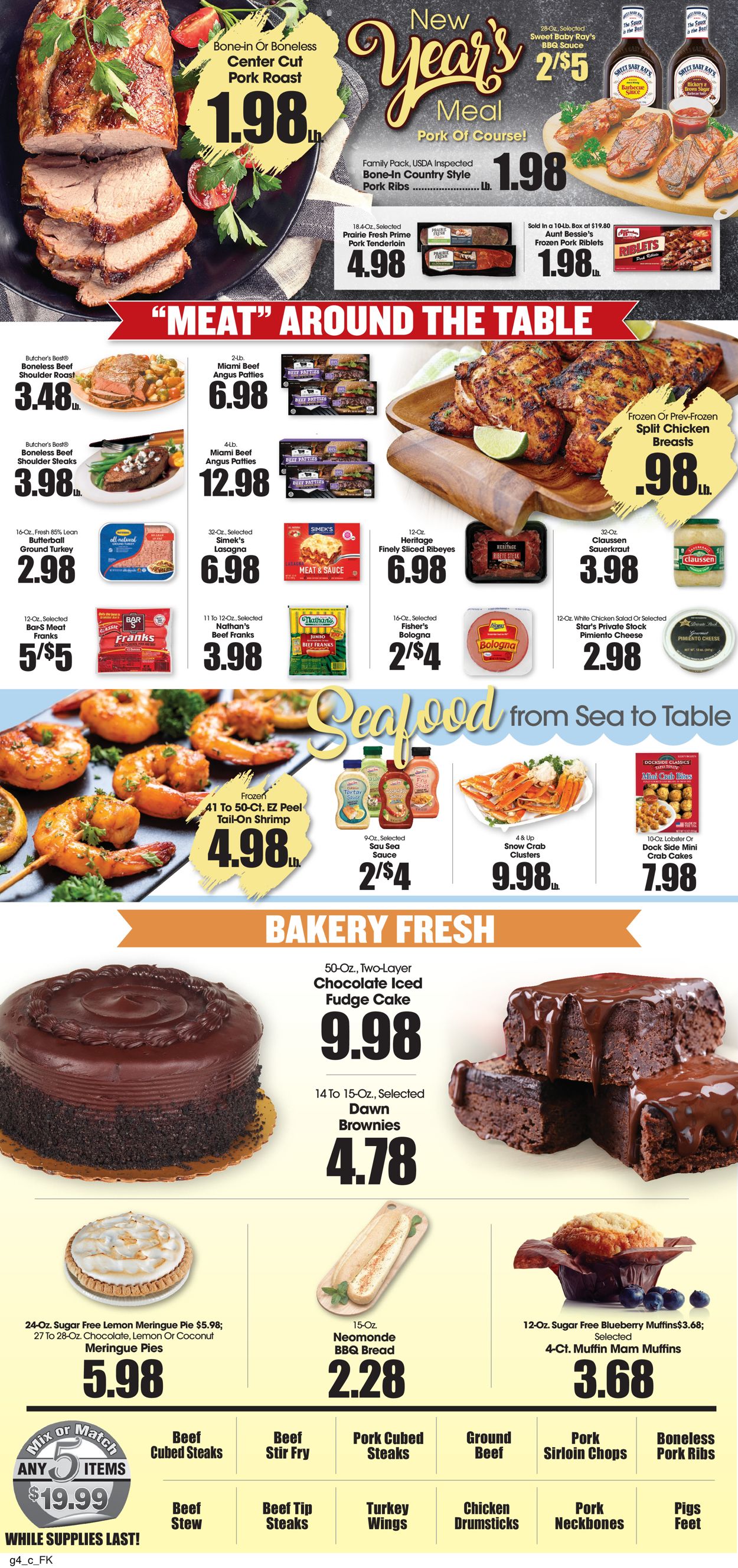 Food King Weekly Ad Circular - valid 12/30-01/05/2021 (Page 4)